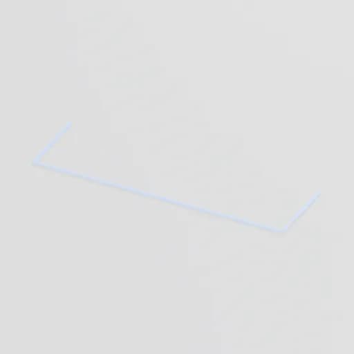 굽힌 RGB 조명 스트립 모형