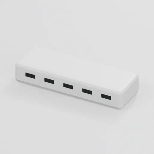 라이저 아래 USB 허브