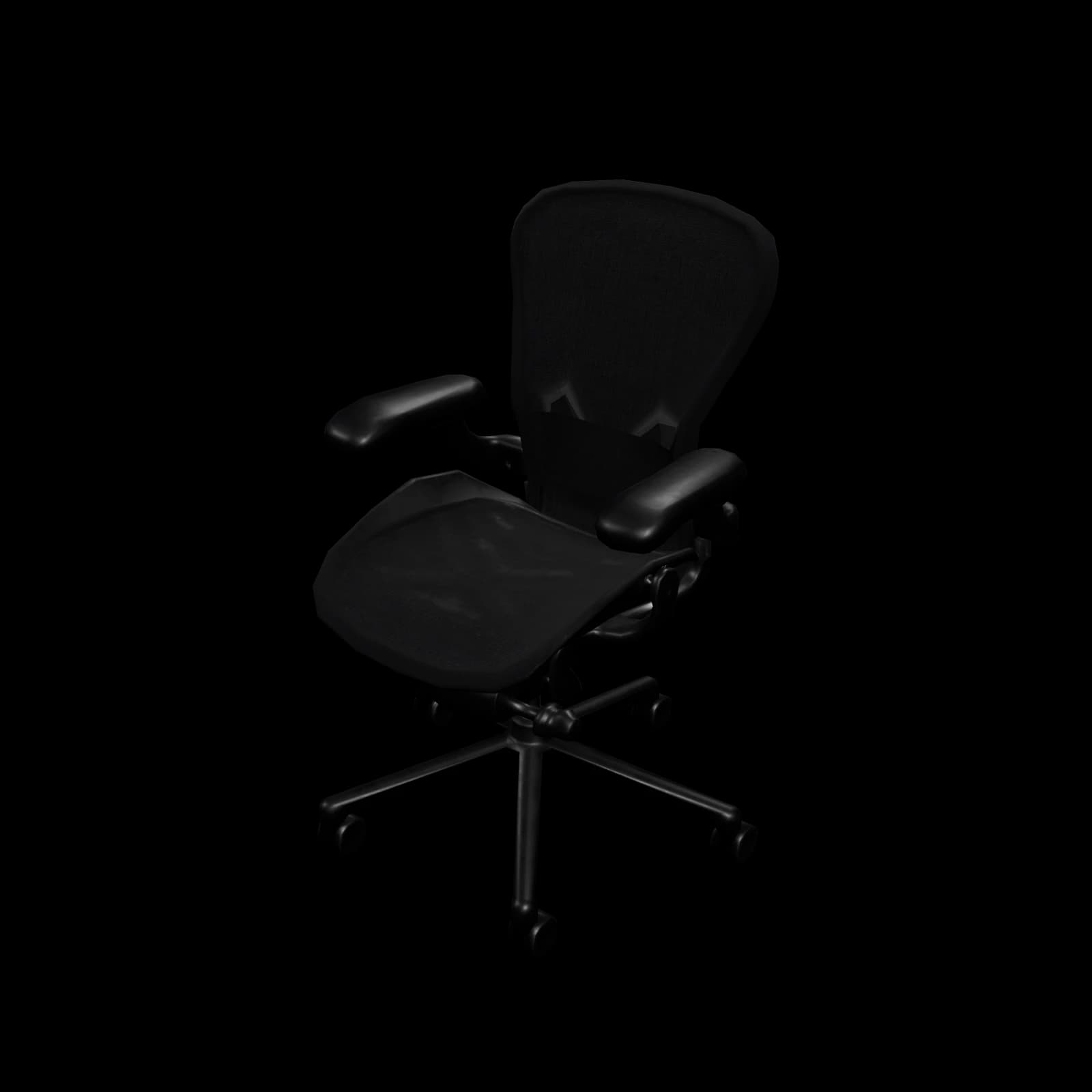 Herman Miller Aeron Chair 3D 렌더