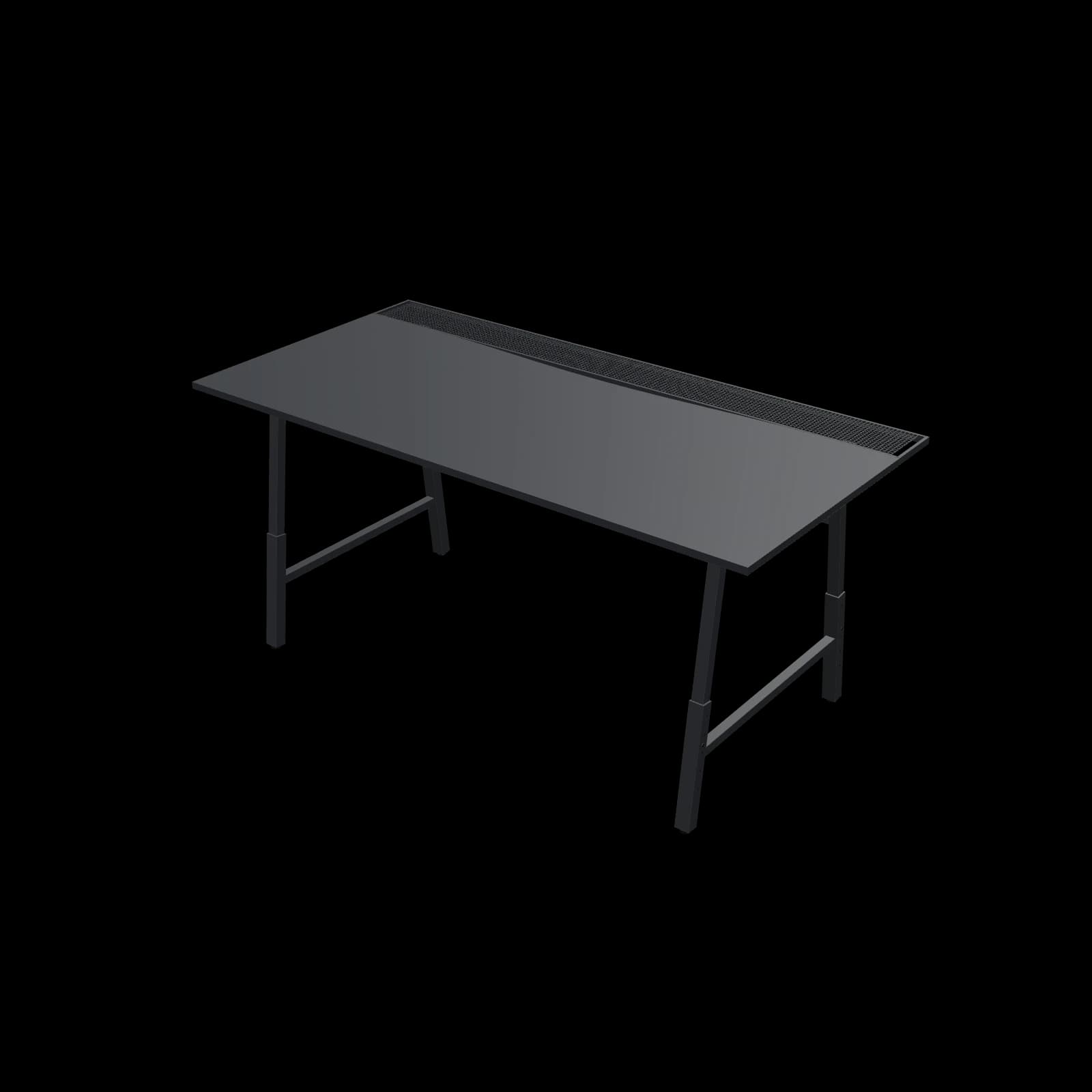 IKEA UTESPELARE 우테스펠라레 게이밍 책상 3D 렌더