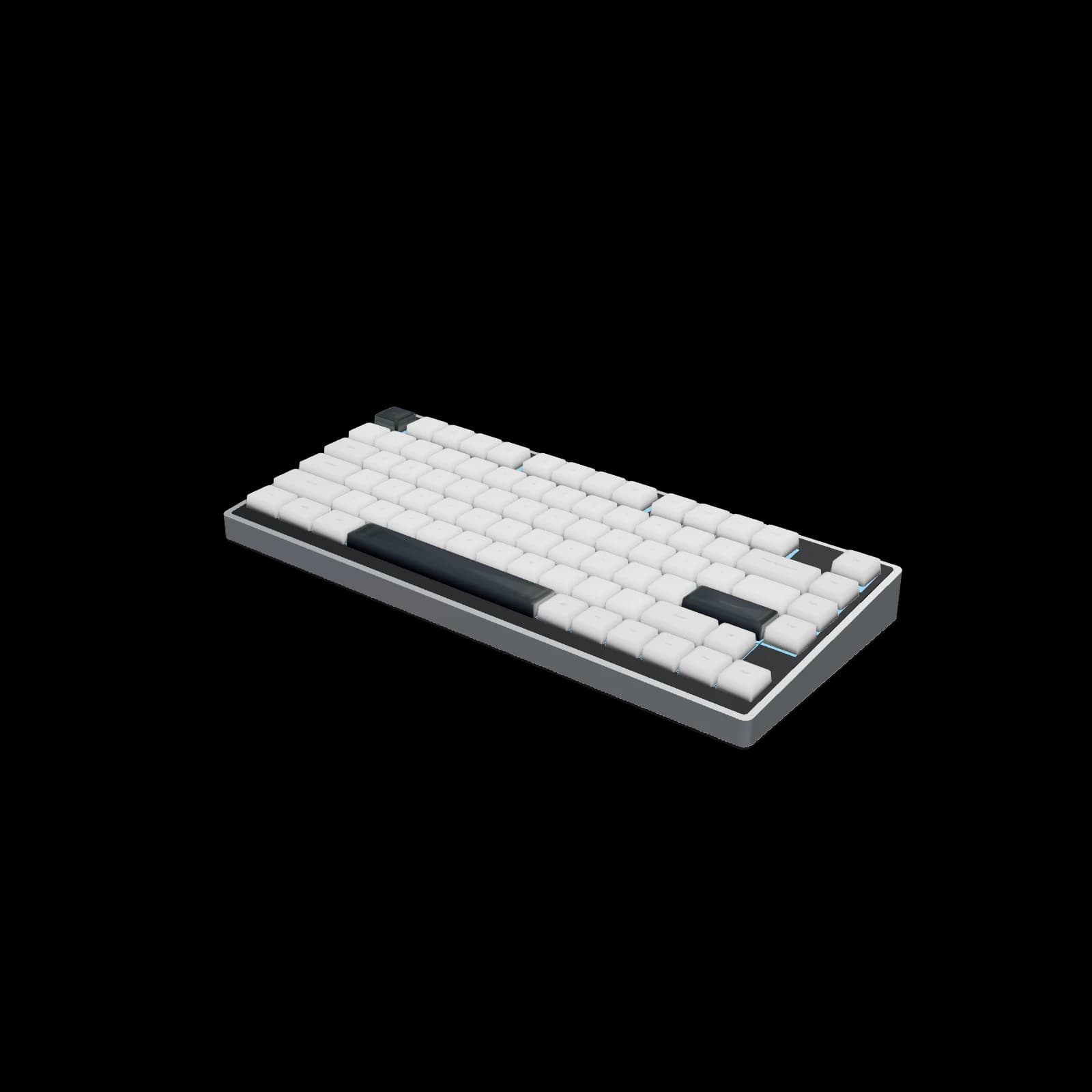 WOBKEY Rainy 75 3D 렌더