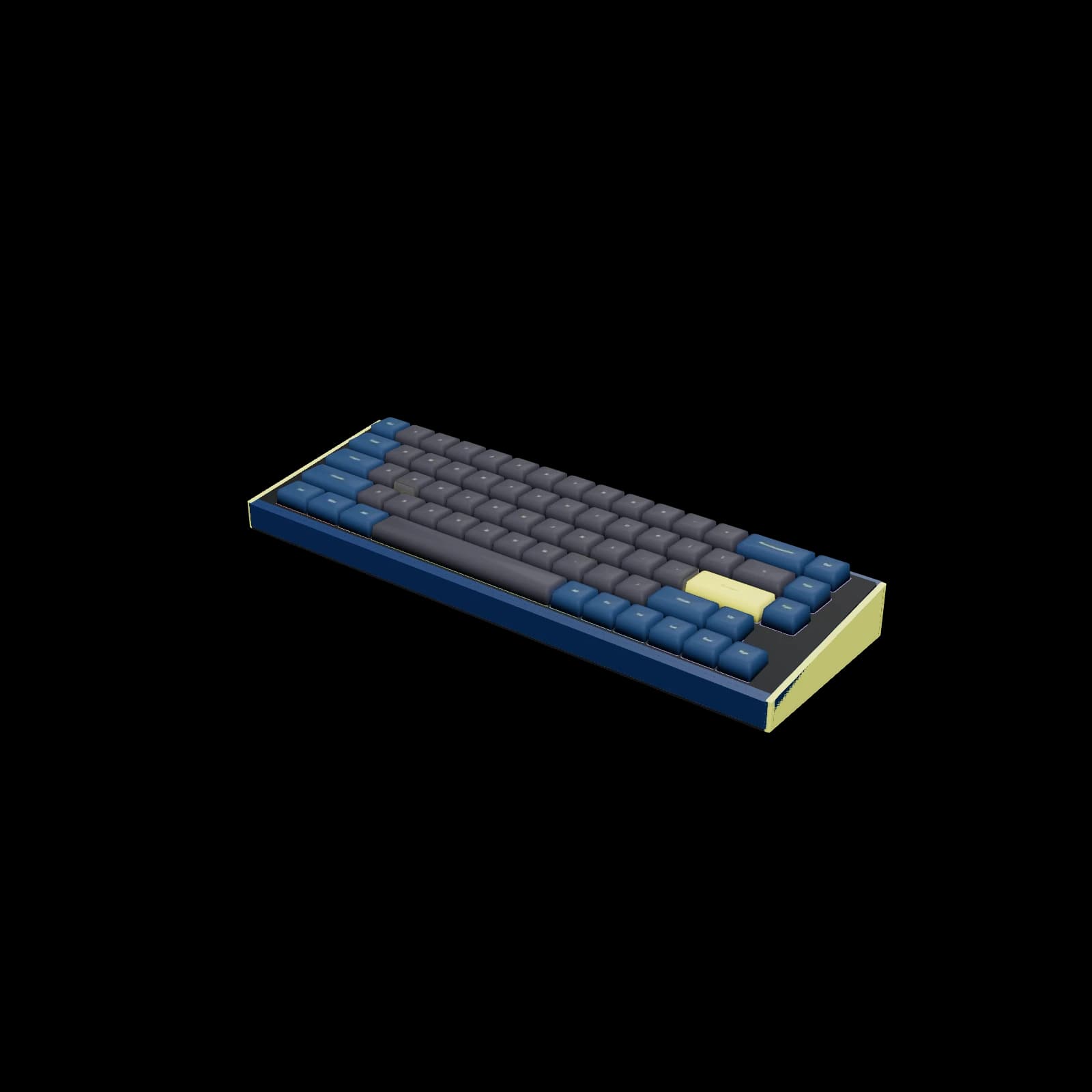 Ducky One 3 SF 3D 렌더