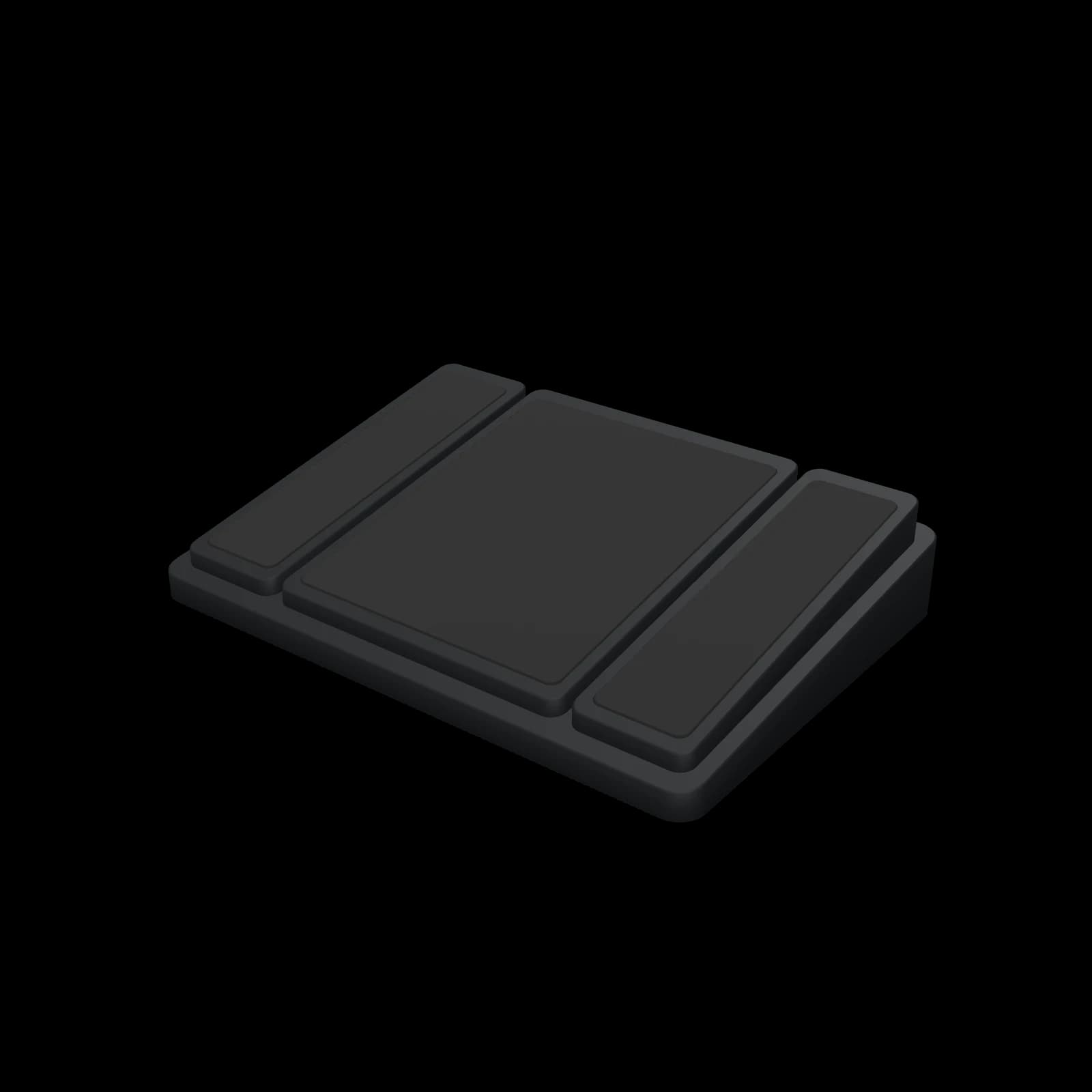 Elgato Stream Deck Pedal 3D 렌더