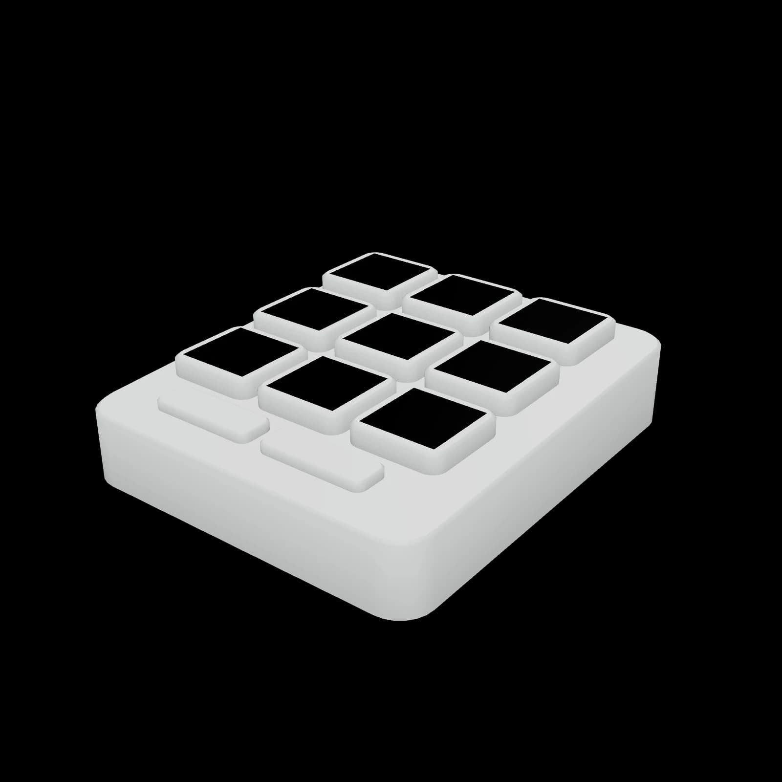 Logitech MX Creative Console 3D 렌더