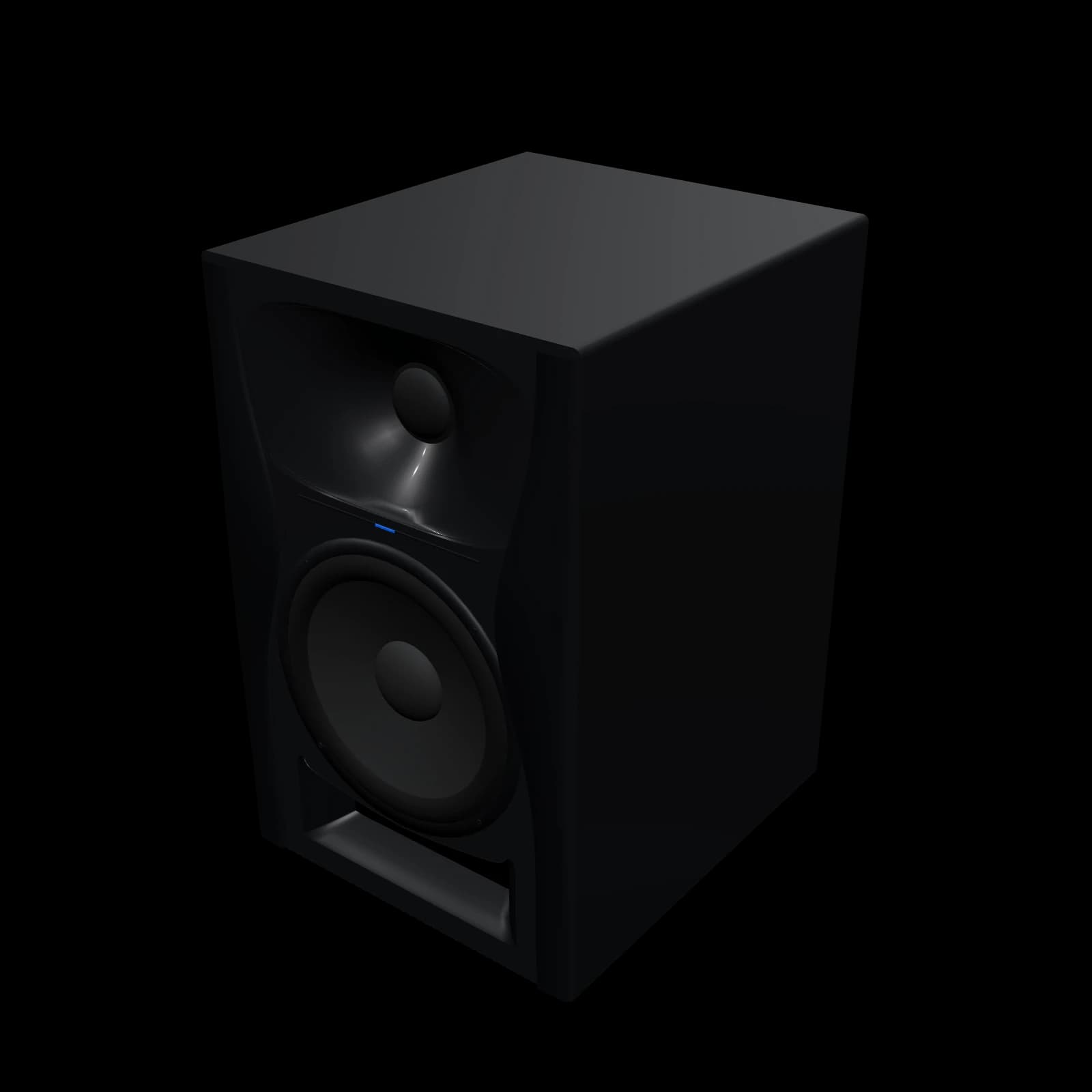 Kali Audio LP-UNF 3D 렌더