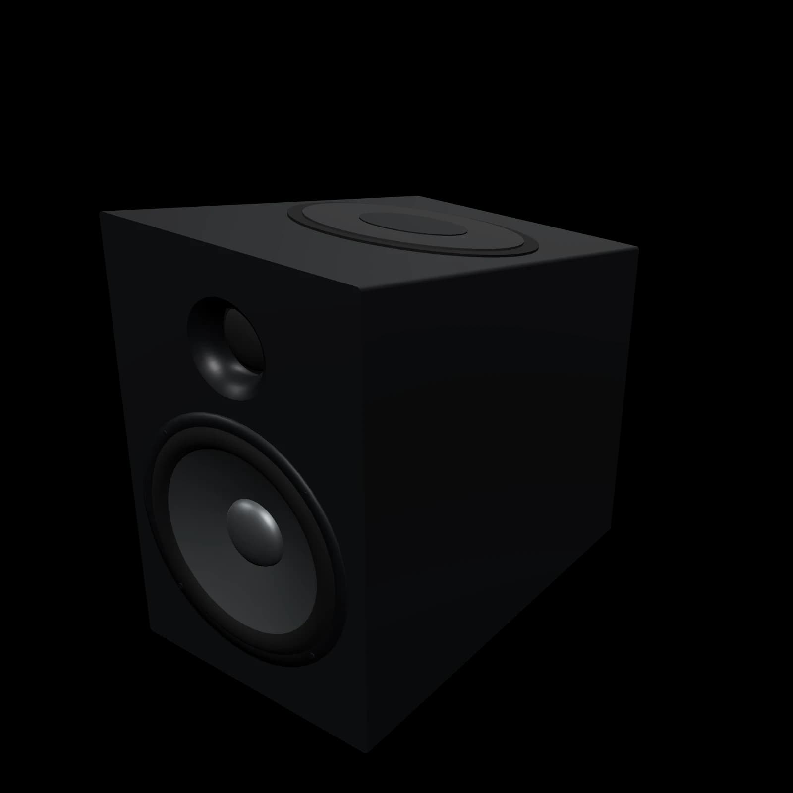 Vanatoo Transparent Zero Plus 3D 렌더