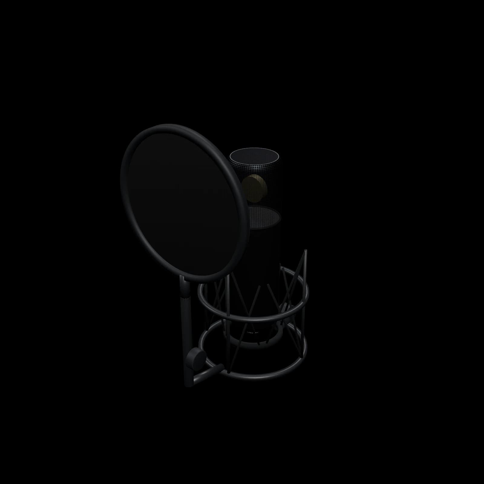 RØDE NT1 5th Generation 3D 렌더
