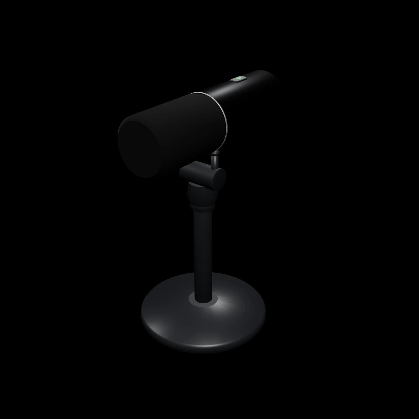 Shure MV6 Gen 2 3D 렌더