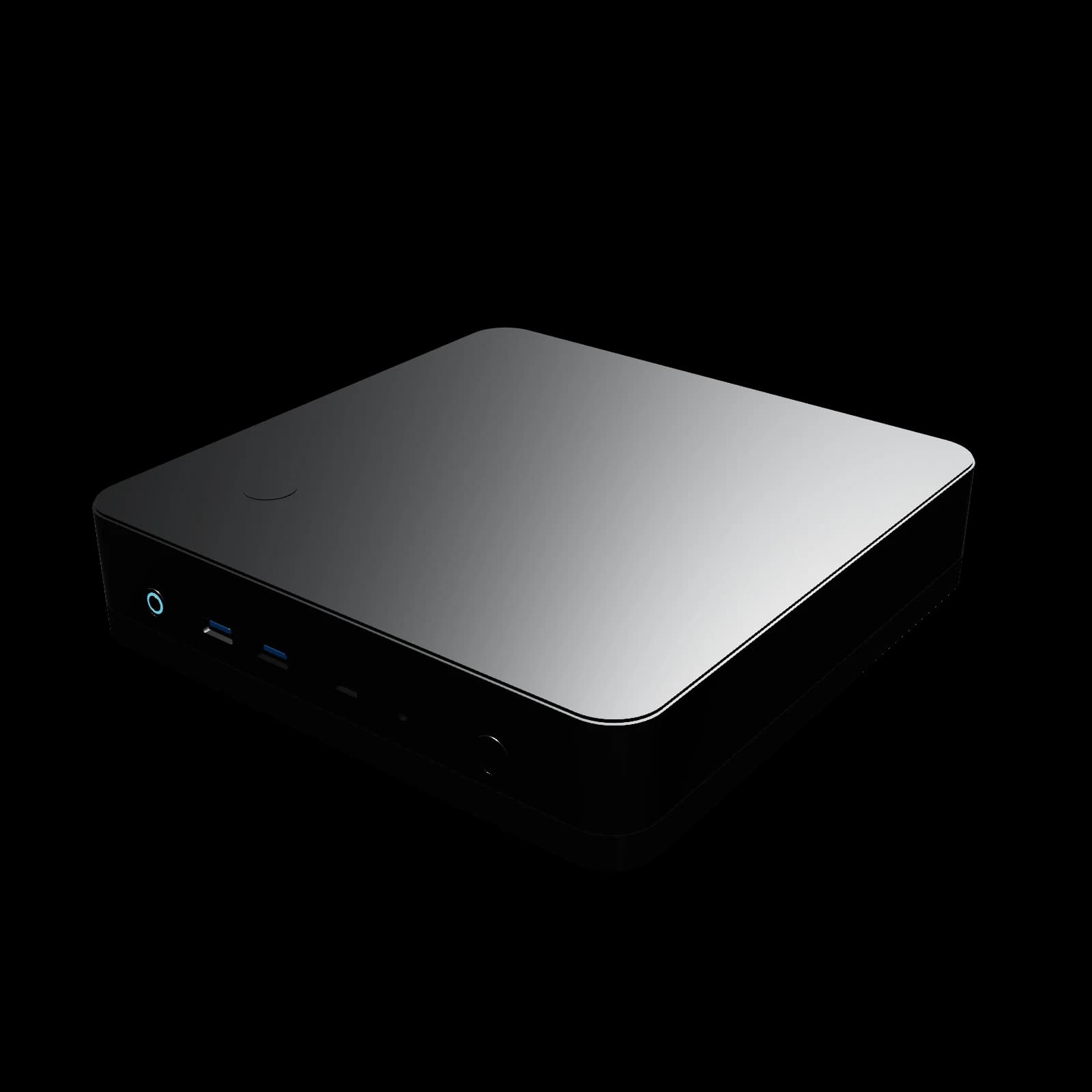 MINISFORUM AI X1 Pro (Ryzen AI 9 HX 370) 3D 렌더