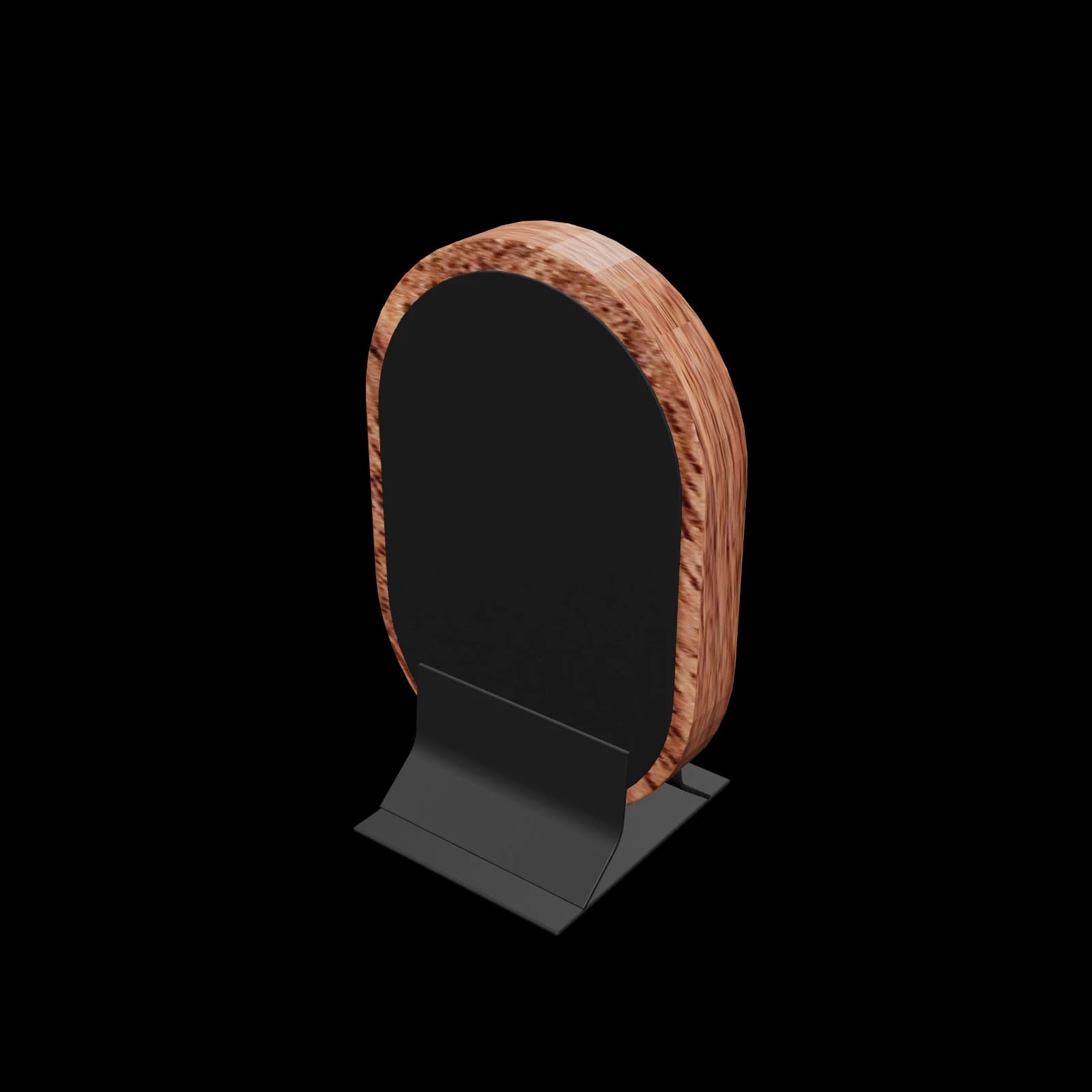 Grovemade Wood Headphone Stand 3D 렌더