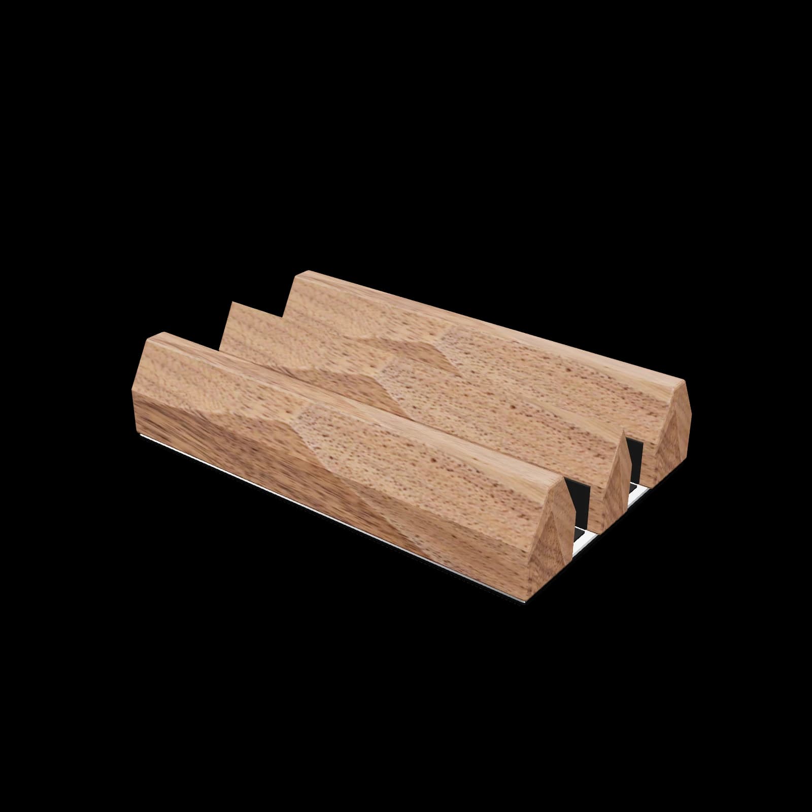Oakywood Dual Laptop Dock 3D 렌더