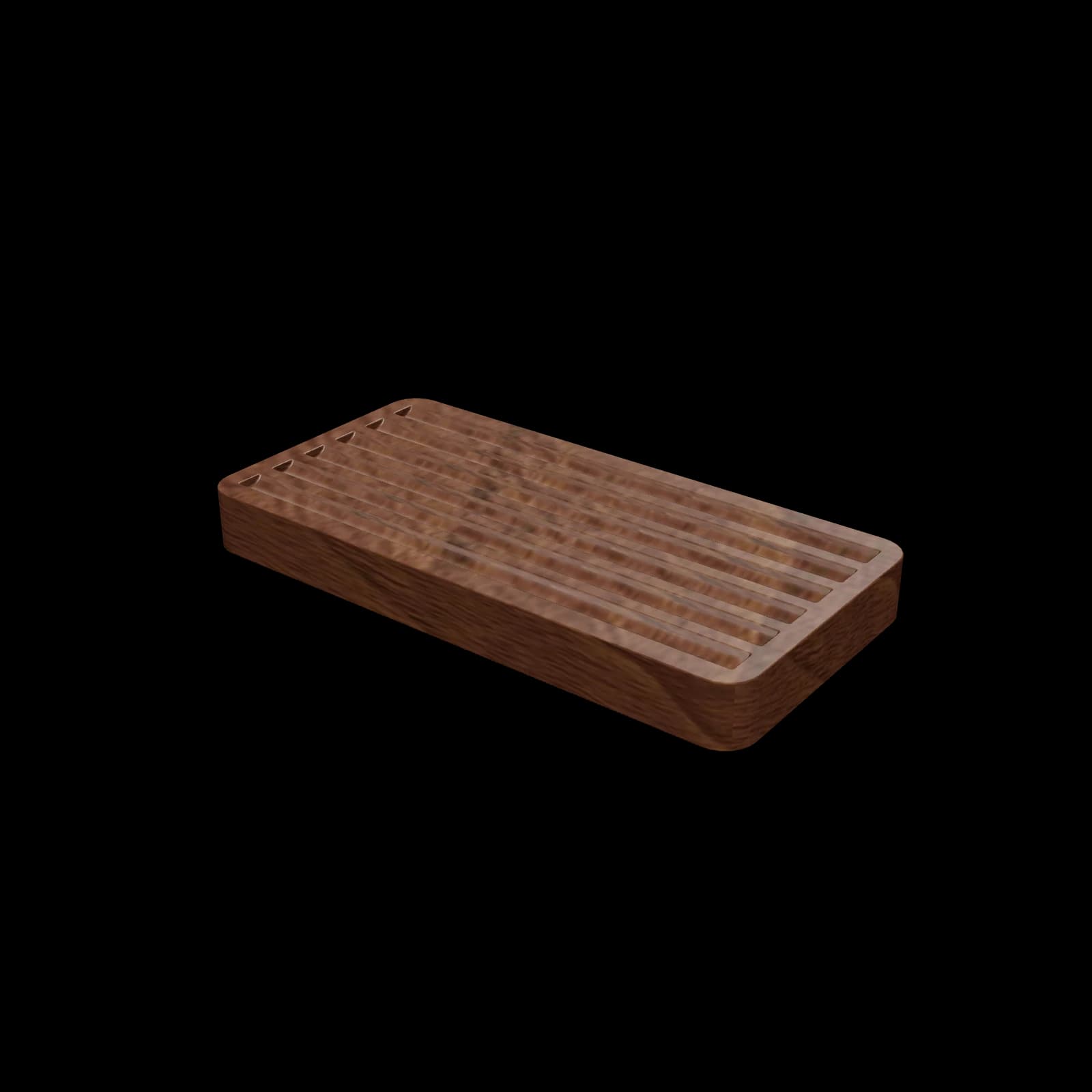 Oakywood Pen Tray OakyBlocks 3D 렌더