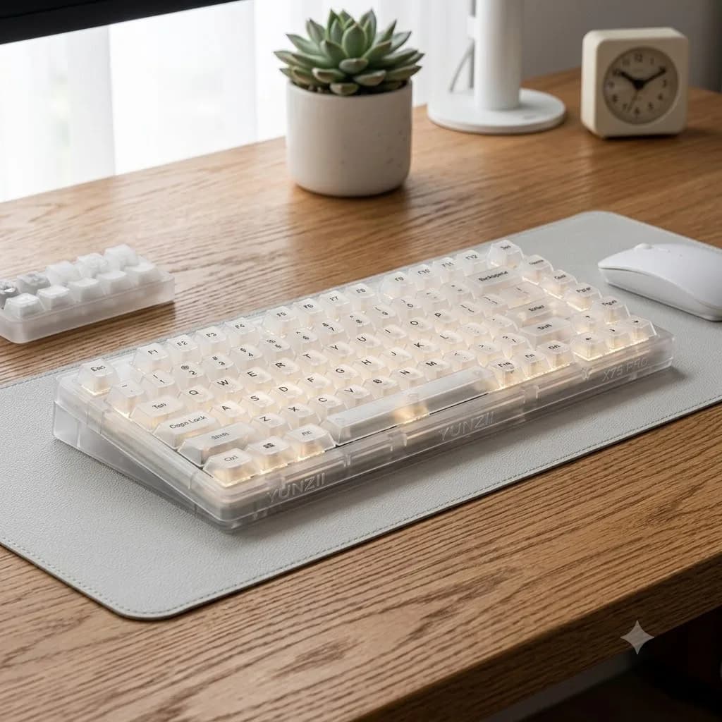 YUNZII X75 PRO 흰색