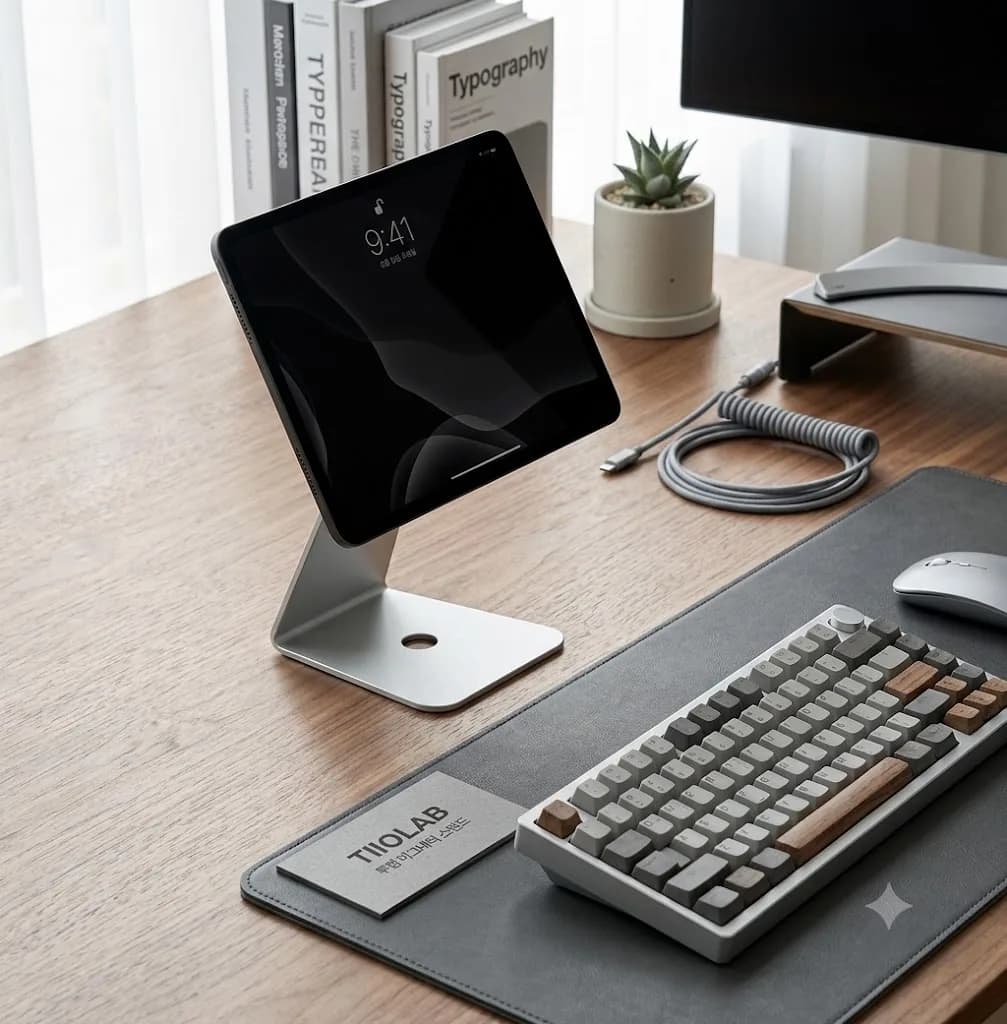 투랩 아이패드 iPad 마그네틱 스탠드 거치대 각도조절