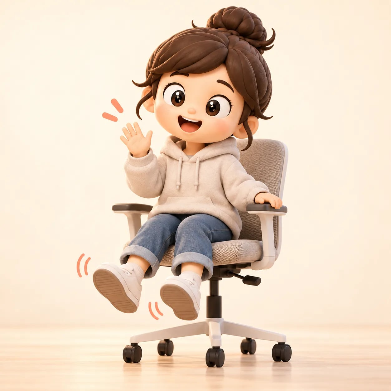 [Deskipedia] 의자에 앉을 때, 왜 발이 땅에 닿아야 할까요? 사진 1