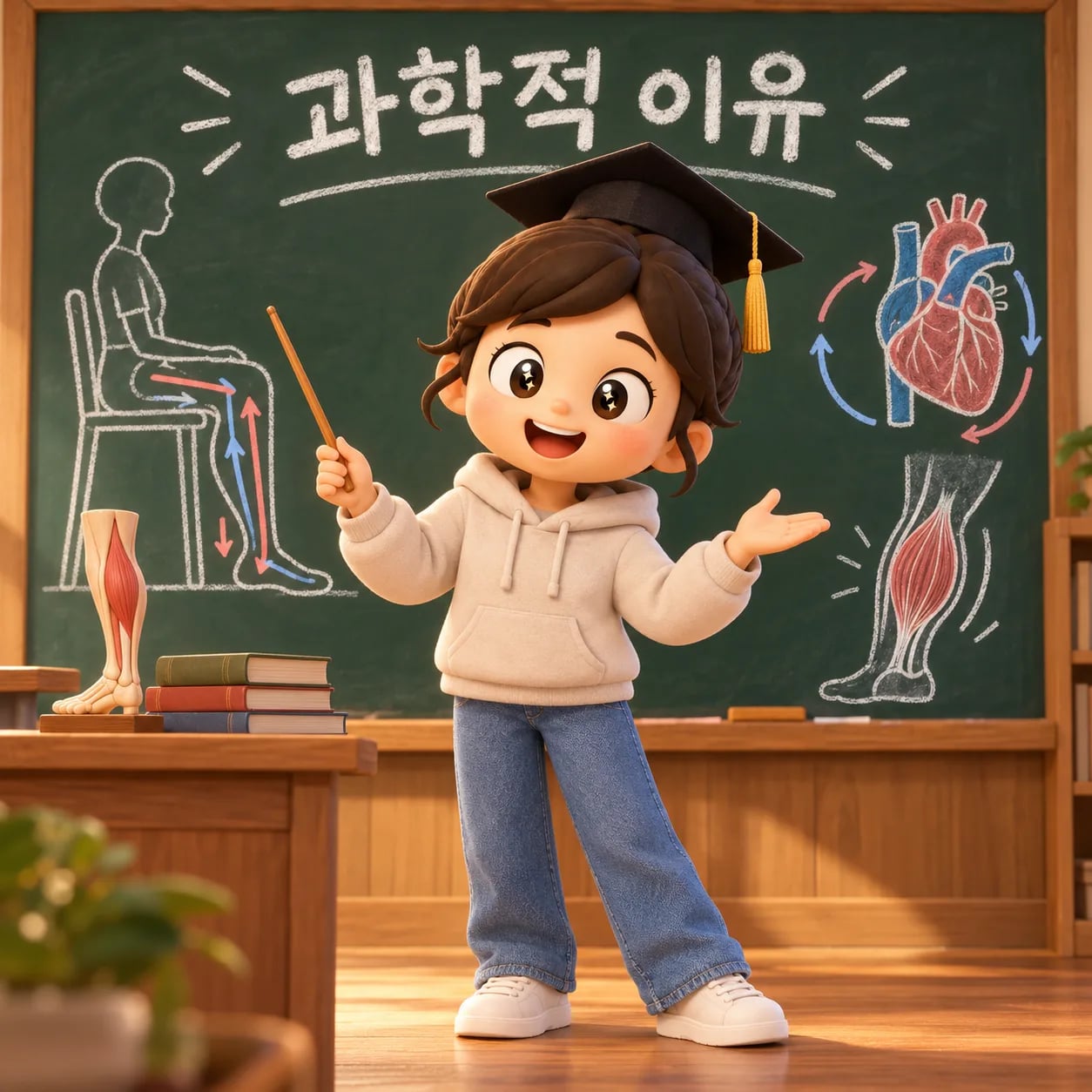 [Deskipedia] 의자에 앉을 때, 왜 발이 땅에 닿아야 할까요? 사진 4