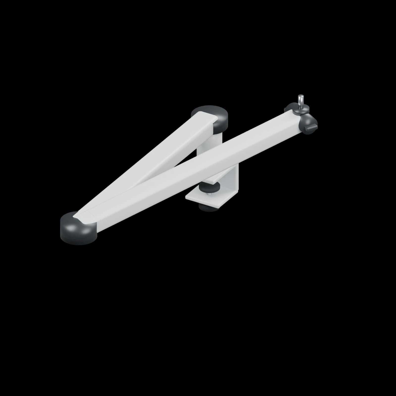 Elgato WAVE MIC ARM LP · 사진 기반 재현 3D 렌더