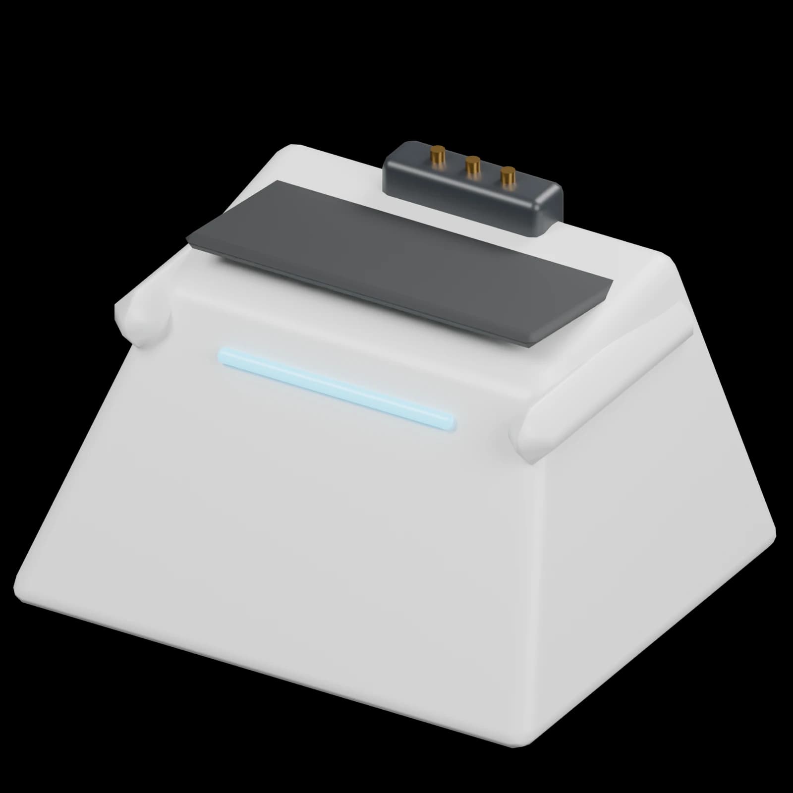 OSTROGEAR Charging Station Dock for Xbox Elite Series 2 · 사진 기반 재현 3D 렌더