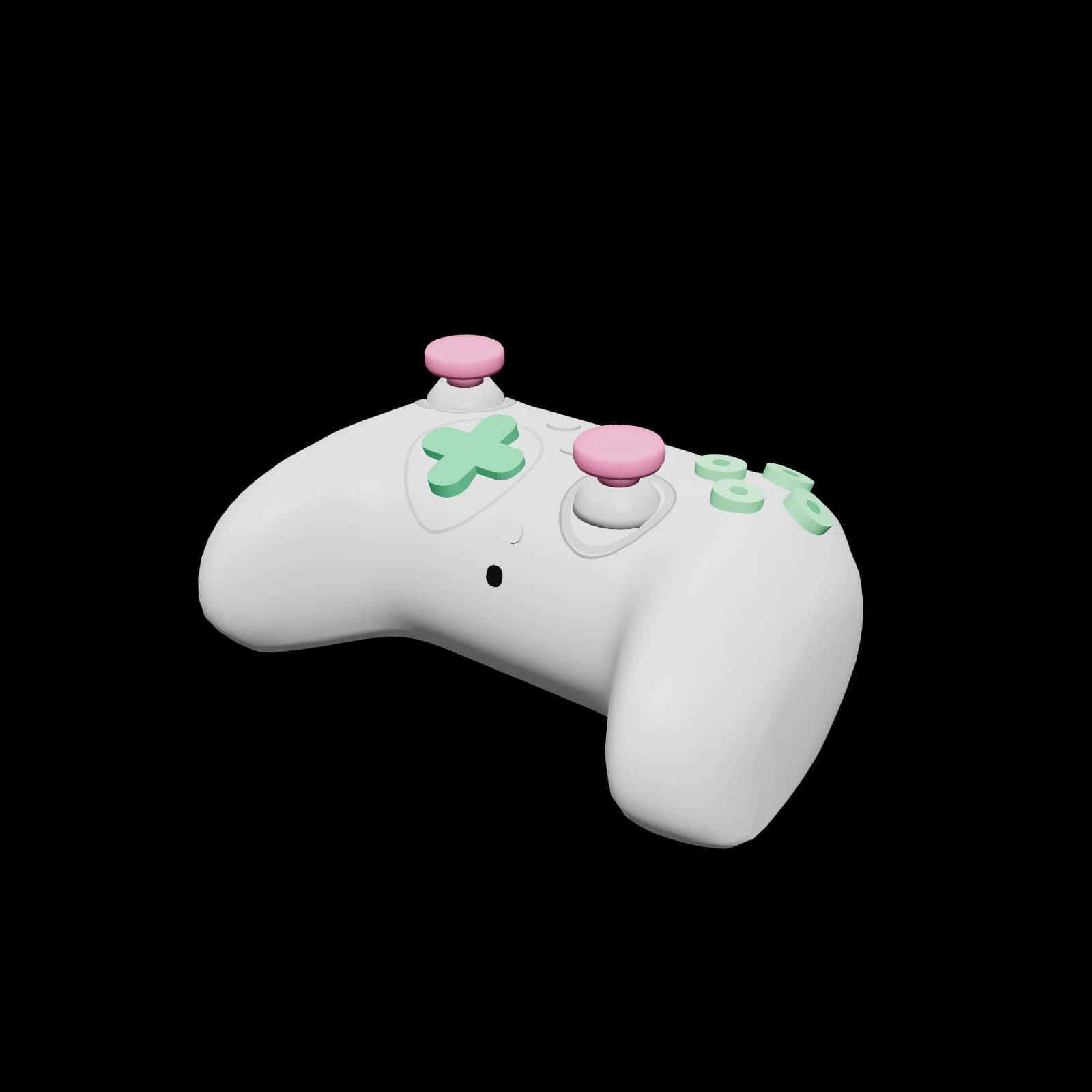 8BitDo Ultimate Mini Wired Controller for Xbox 3D 렌더