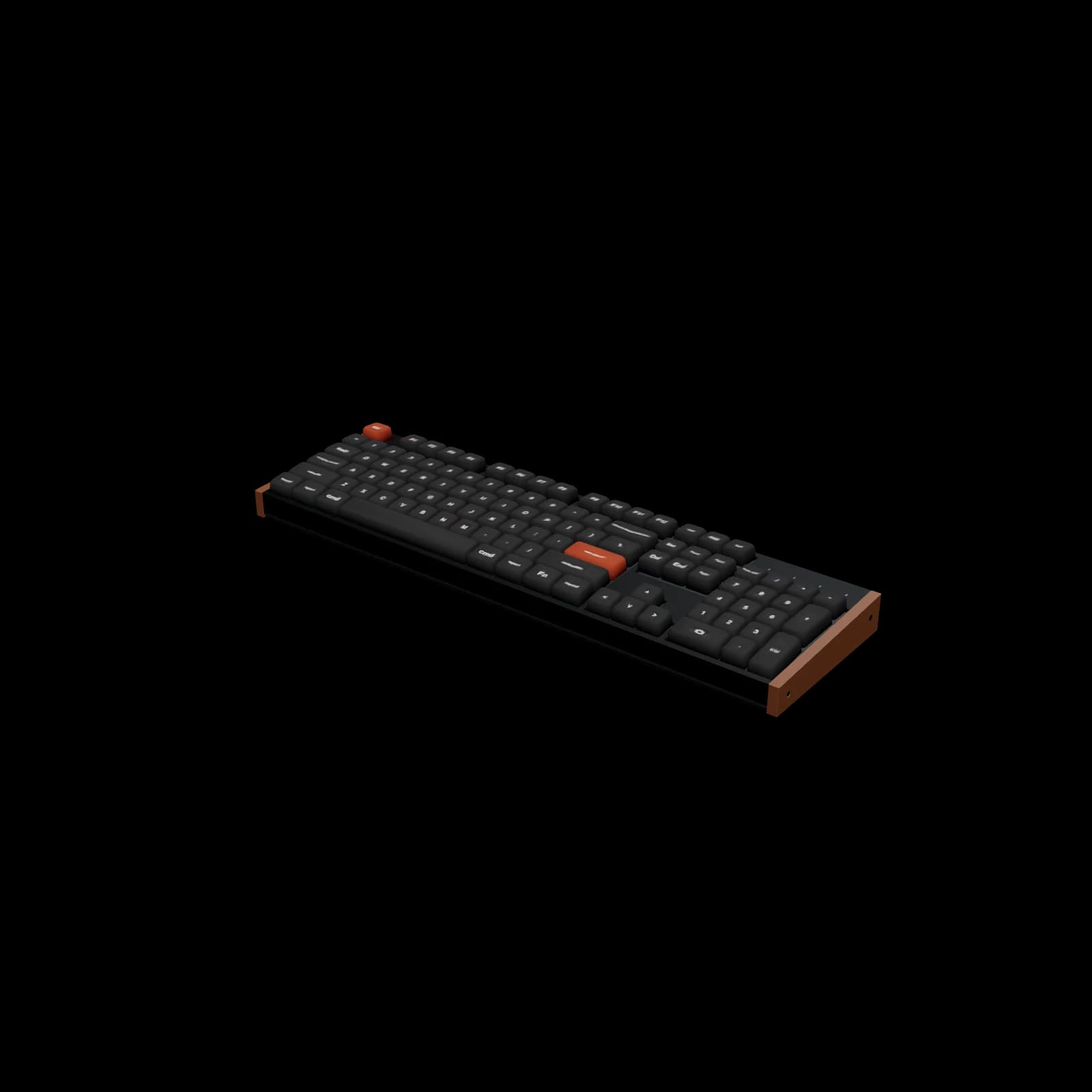 Keychron K10 HE 3D 렌더