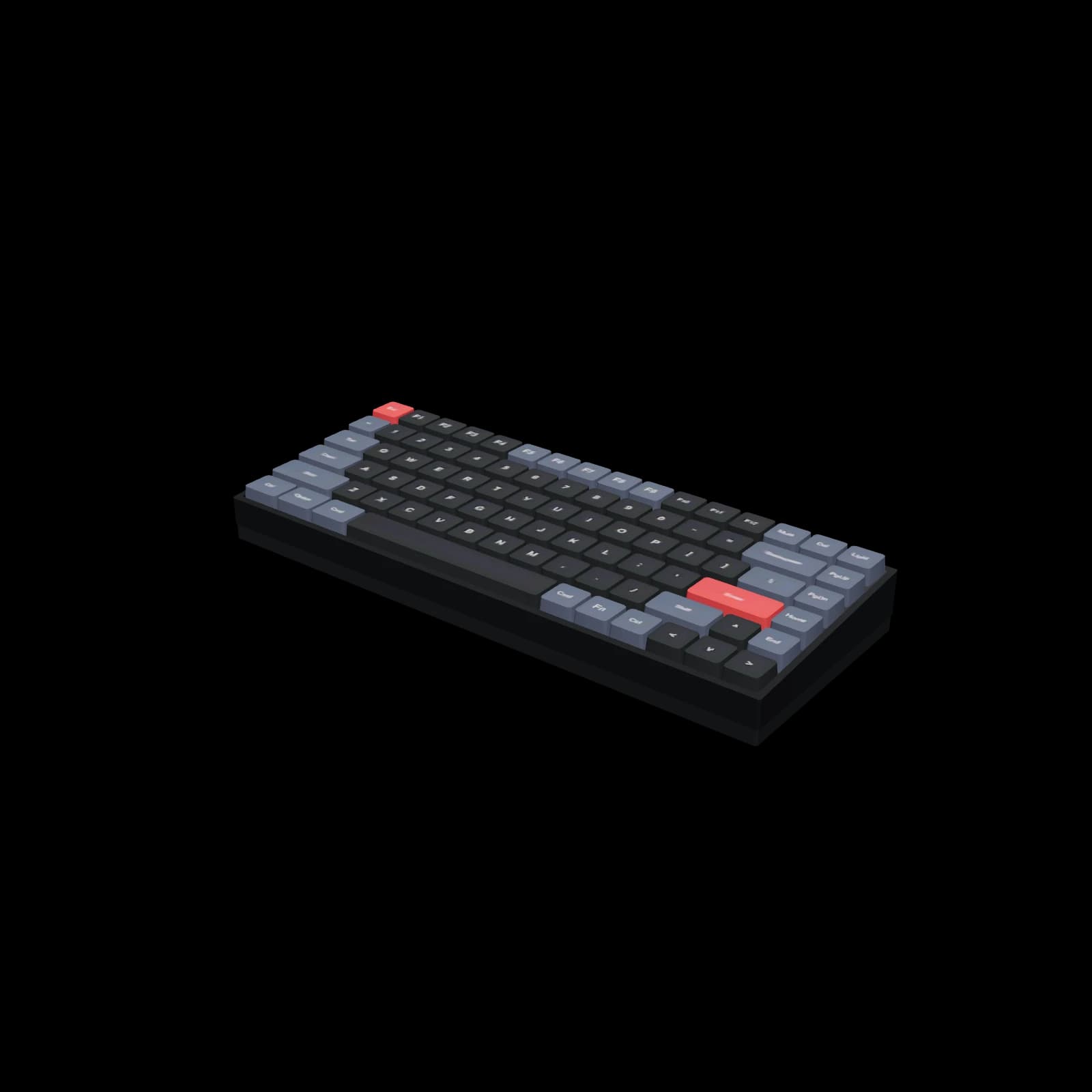 Keychron K2 Pro 3D 렌더