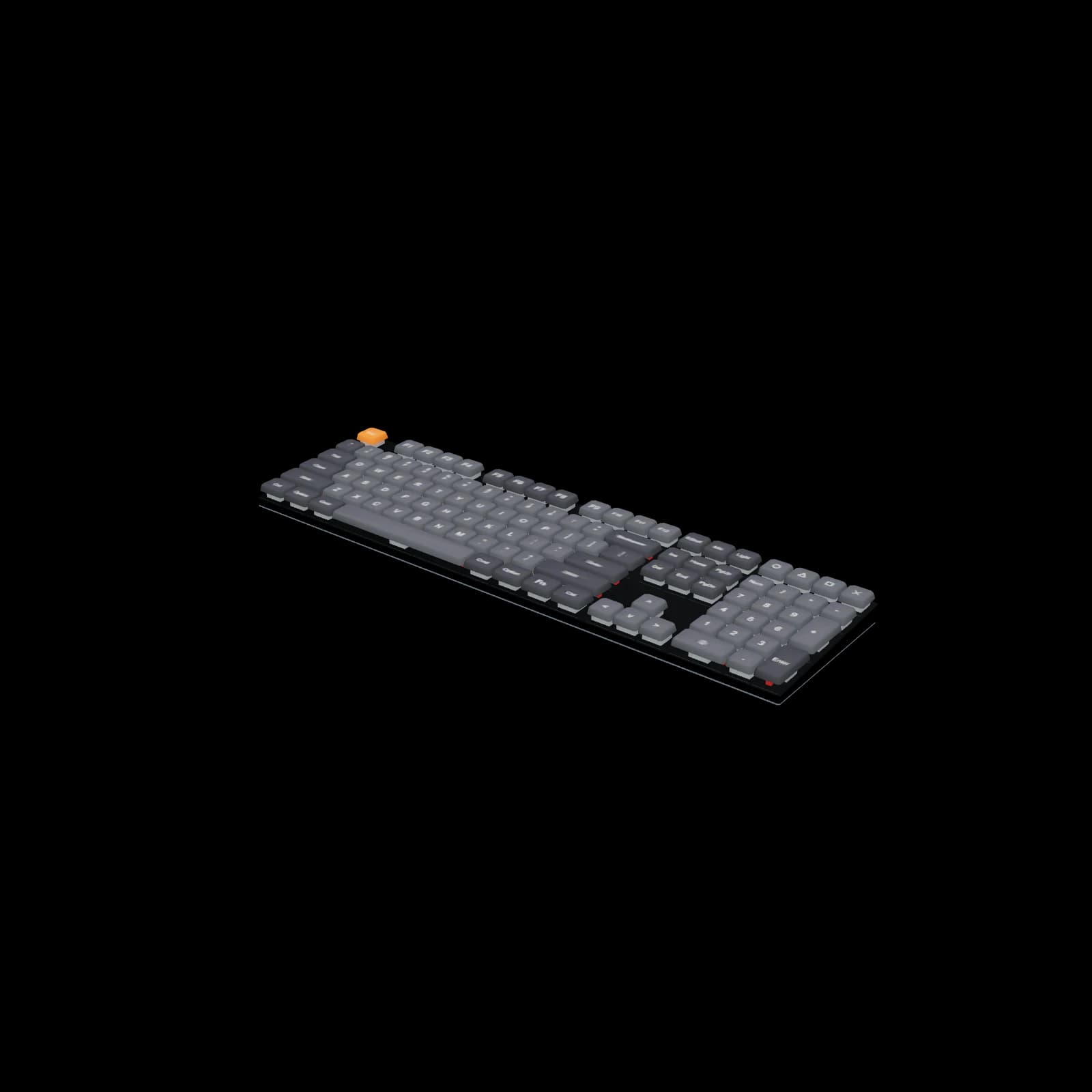 Keychron K5 Max 3D 렌더