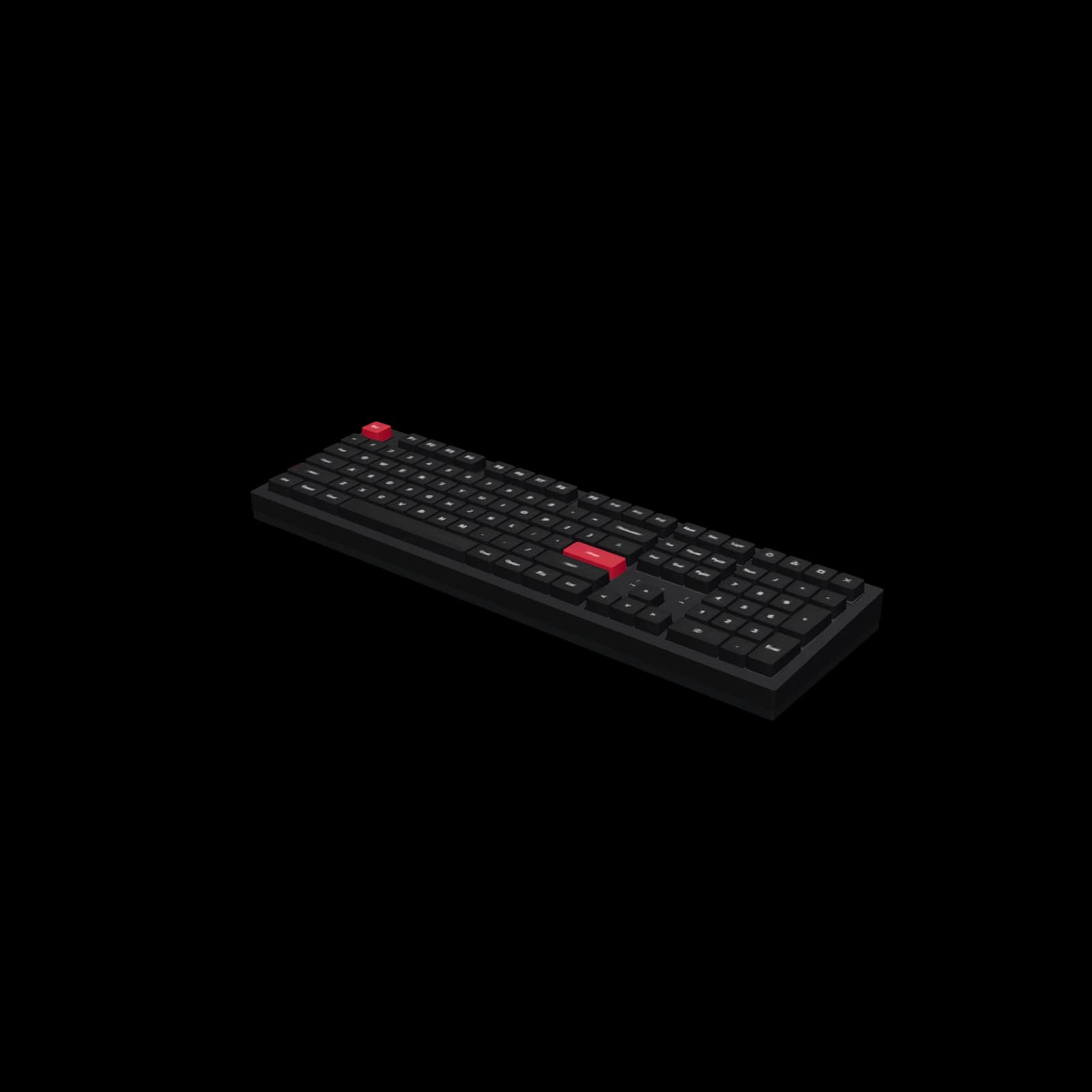 Keychron K10 Pro 3D 렌더