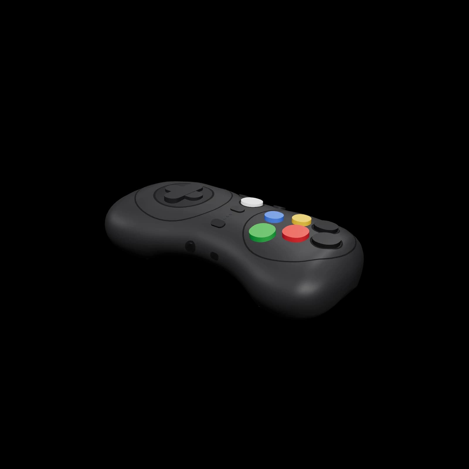 8BitDo M30 Wired Controller for Xbox 3D 렌더