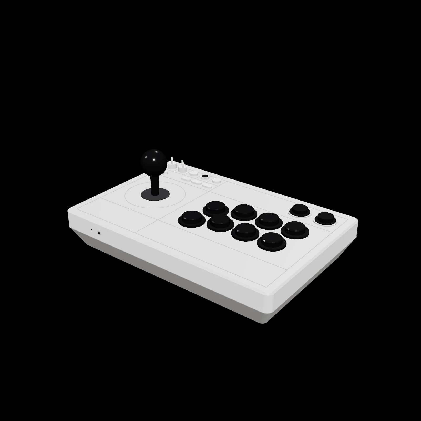 8BitDo Arcade Stick for Xbox 3D 렌더