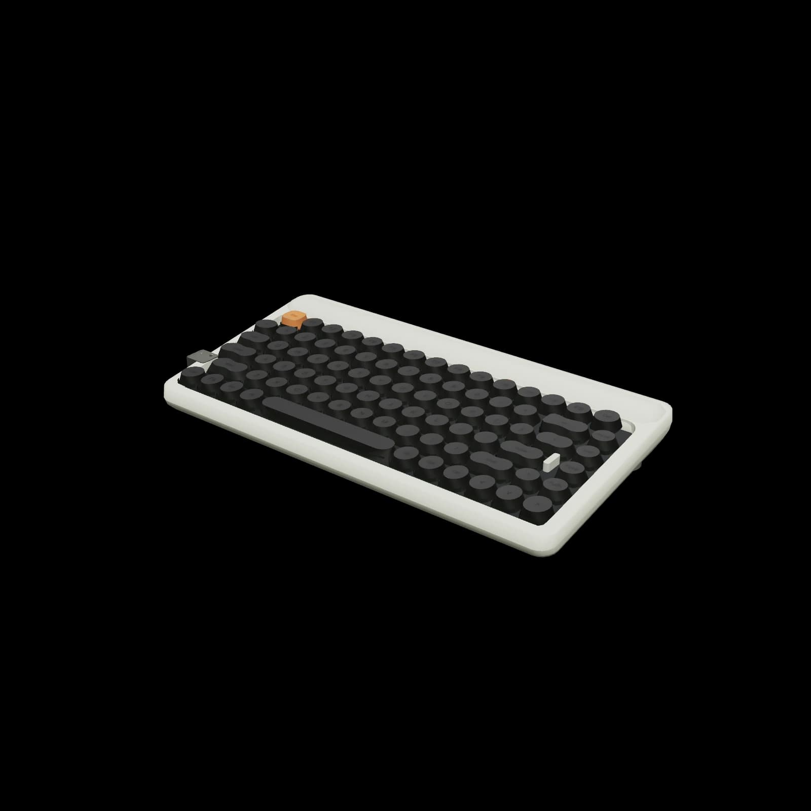 Lofree 1970s 3D 렌더