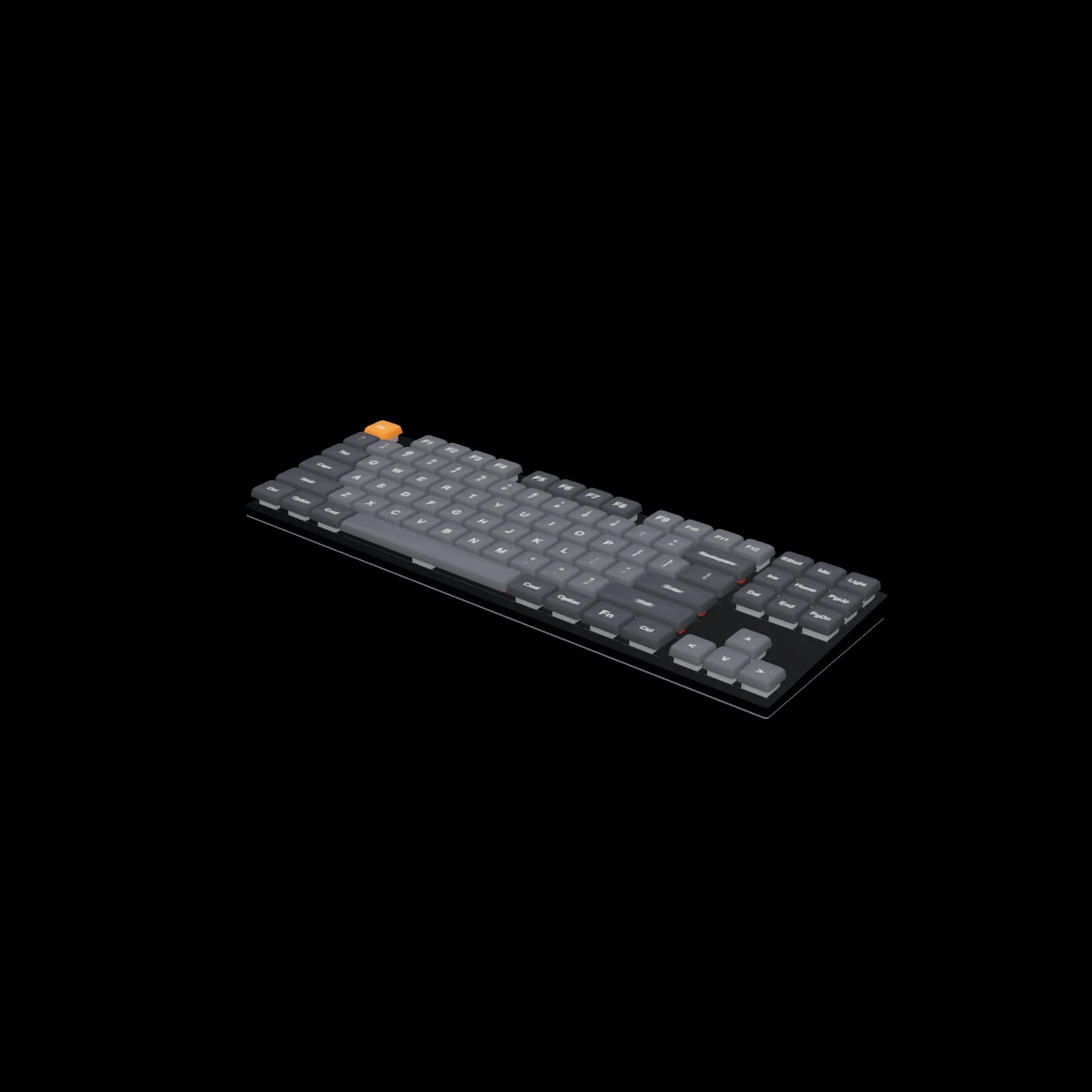 Keychron K1 Max 3D 렌더