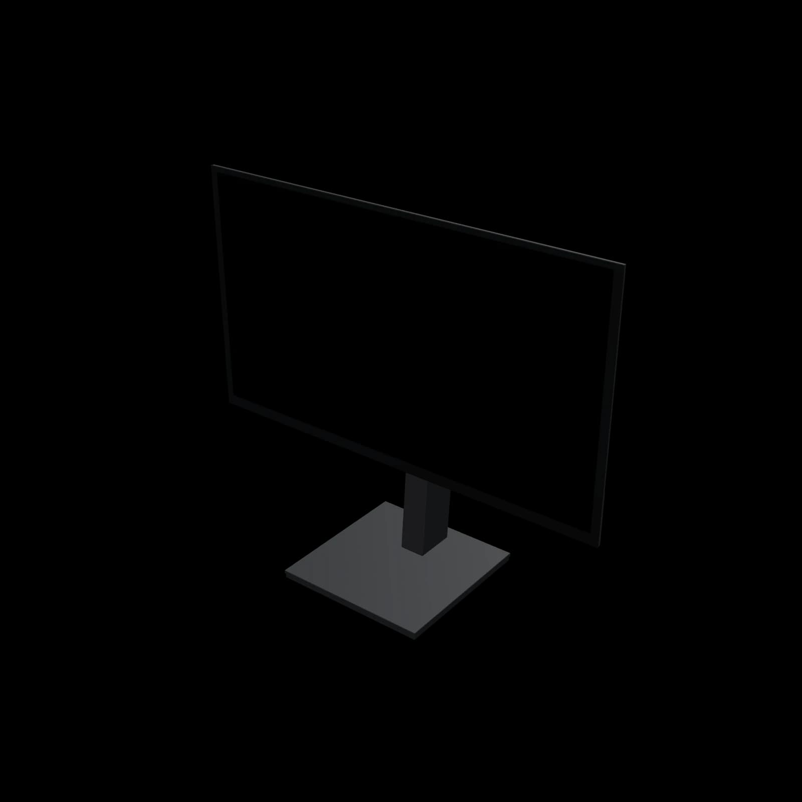 Dell Alienware AW2726DM 3D 렌더