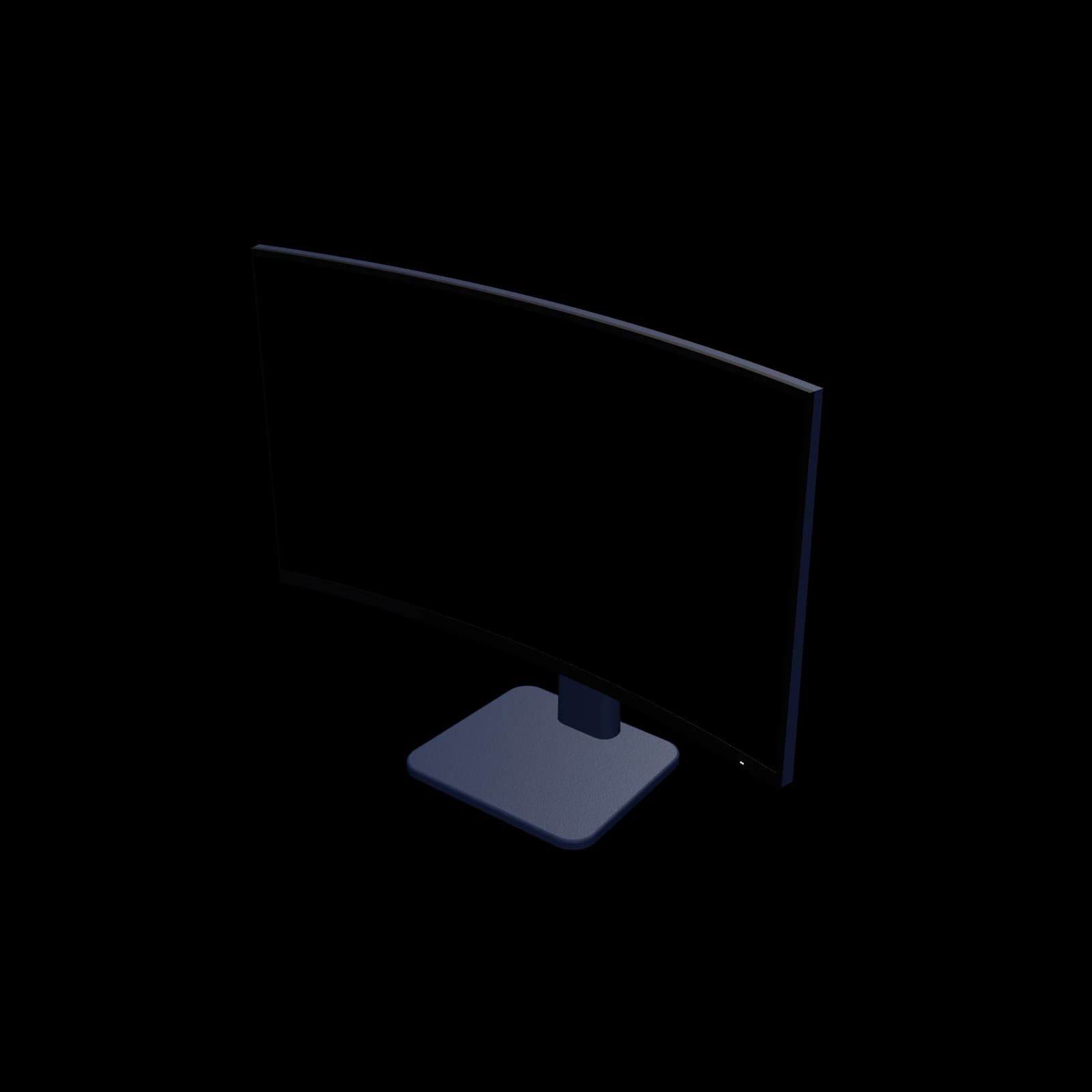 Dell Alienware AW3225DM 3D 렌더