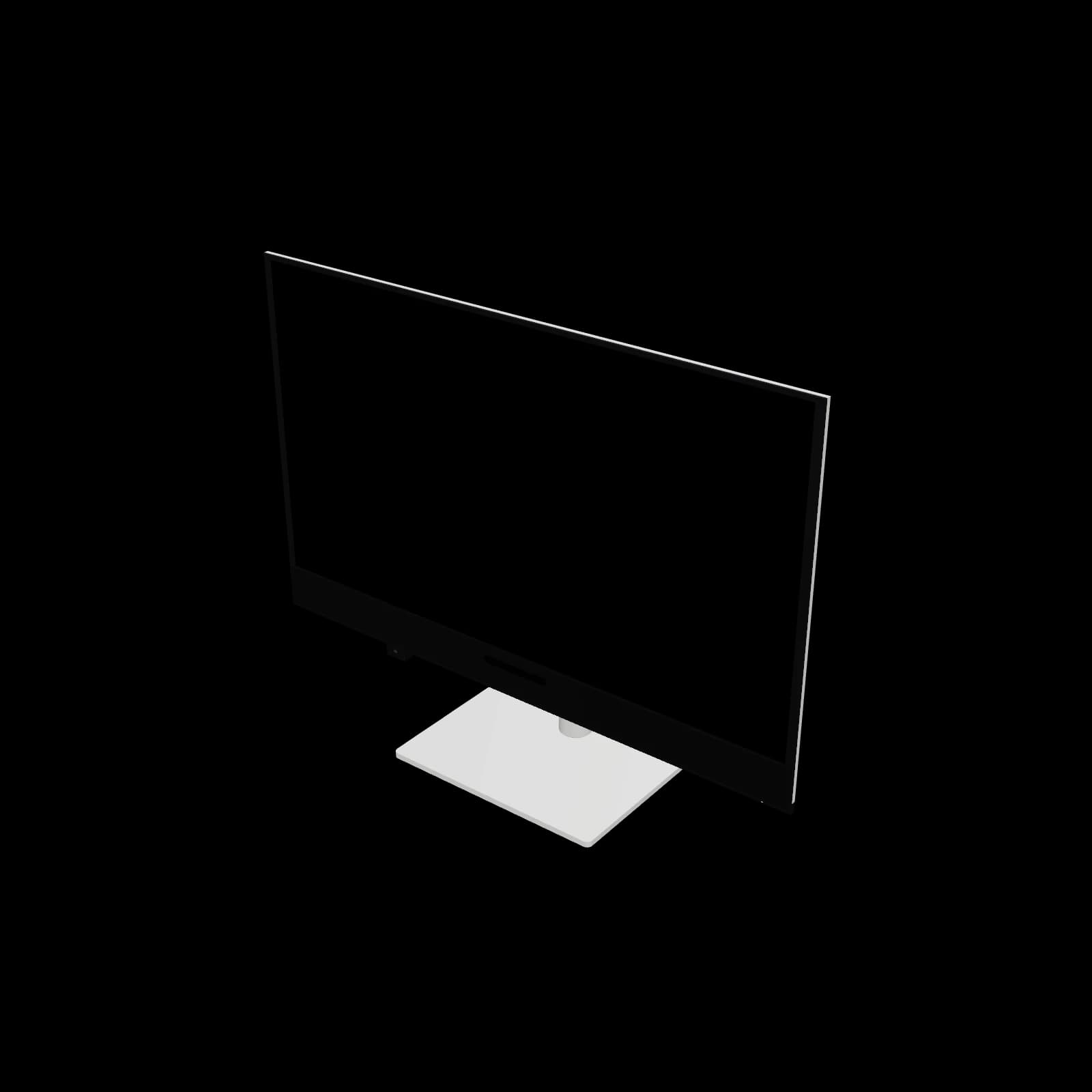 Dell S3225QC 3D 렌더
