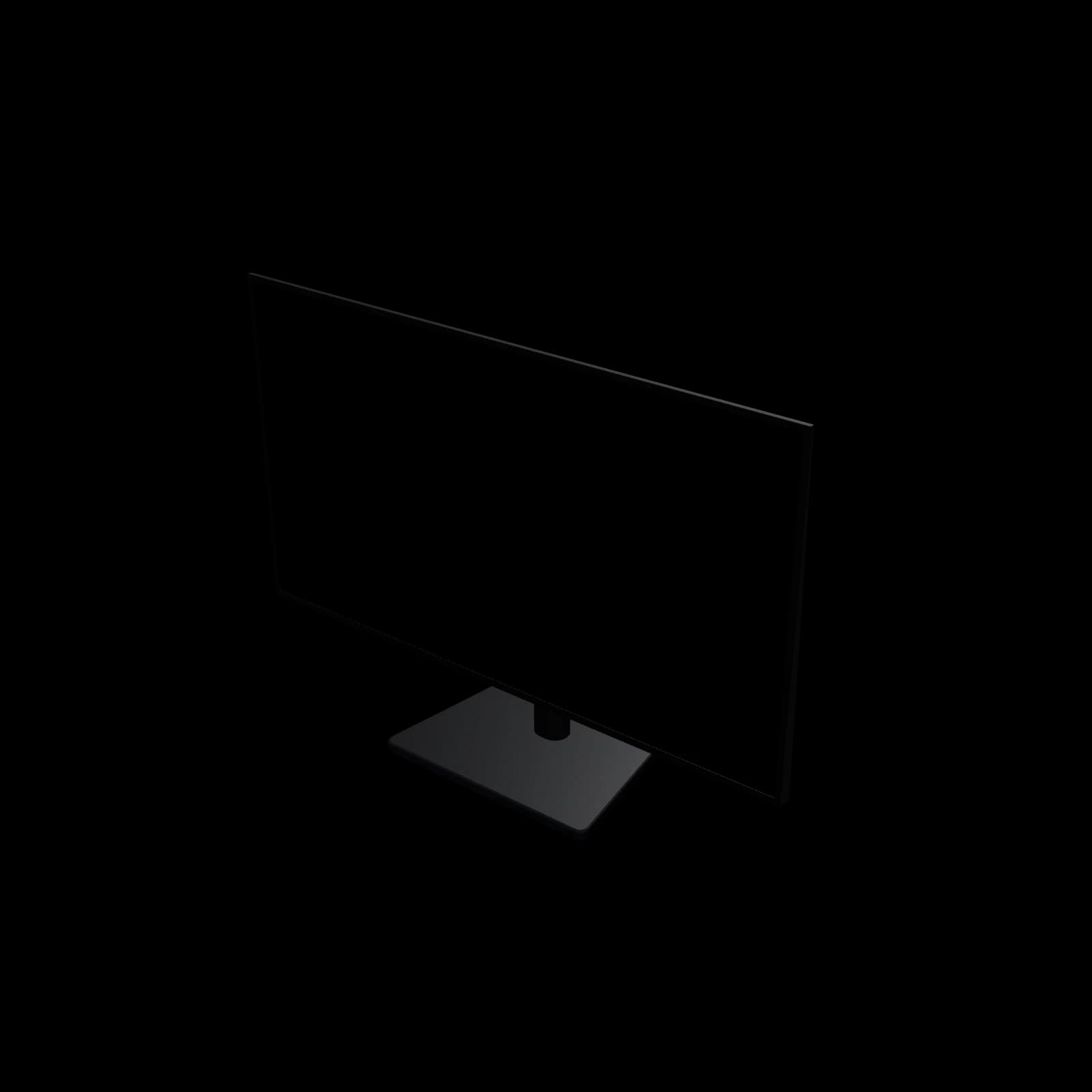 Samsung Odyssey OLED G7 G73SH 3D 렌더