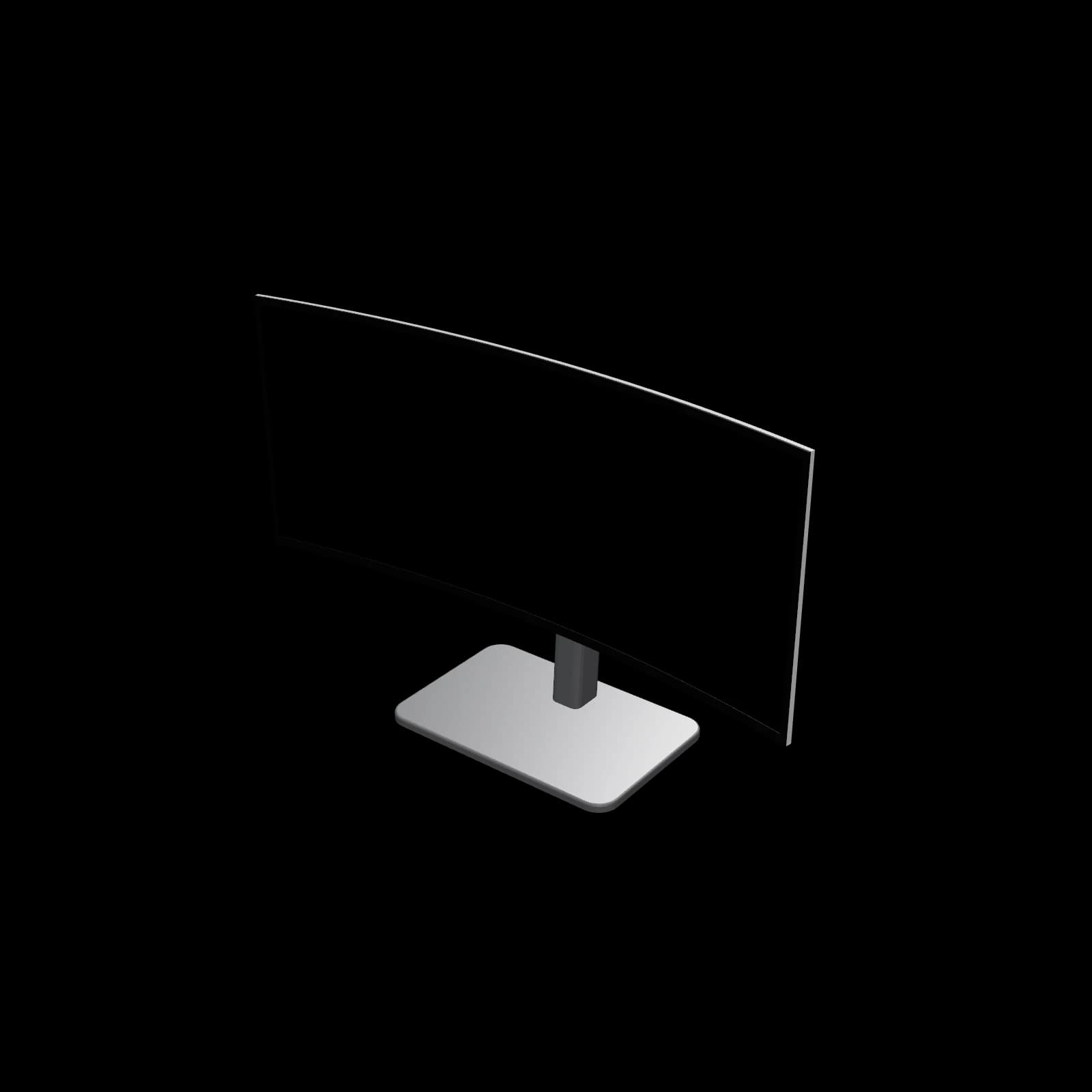 Dell UltraSharp U3425WE 3D 렌더