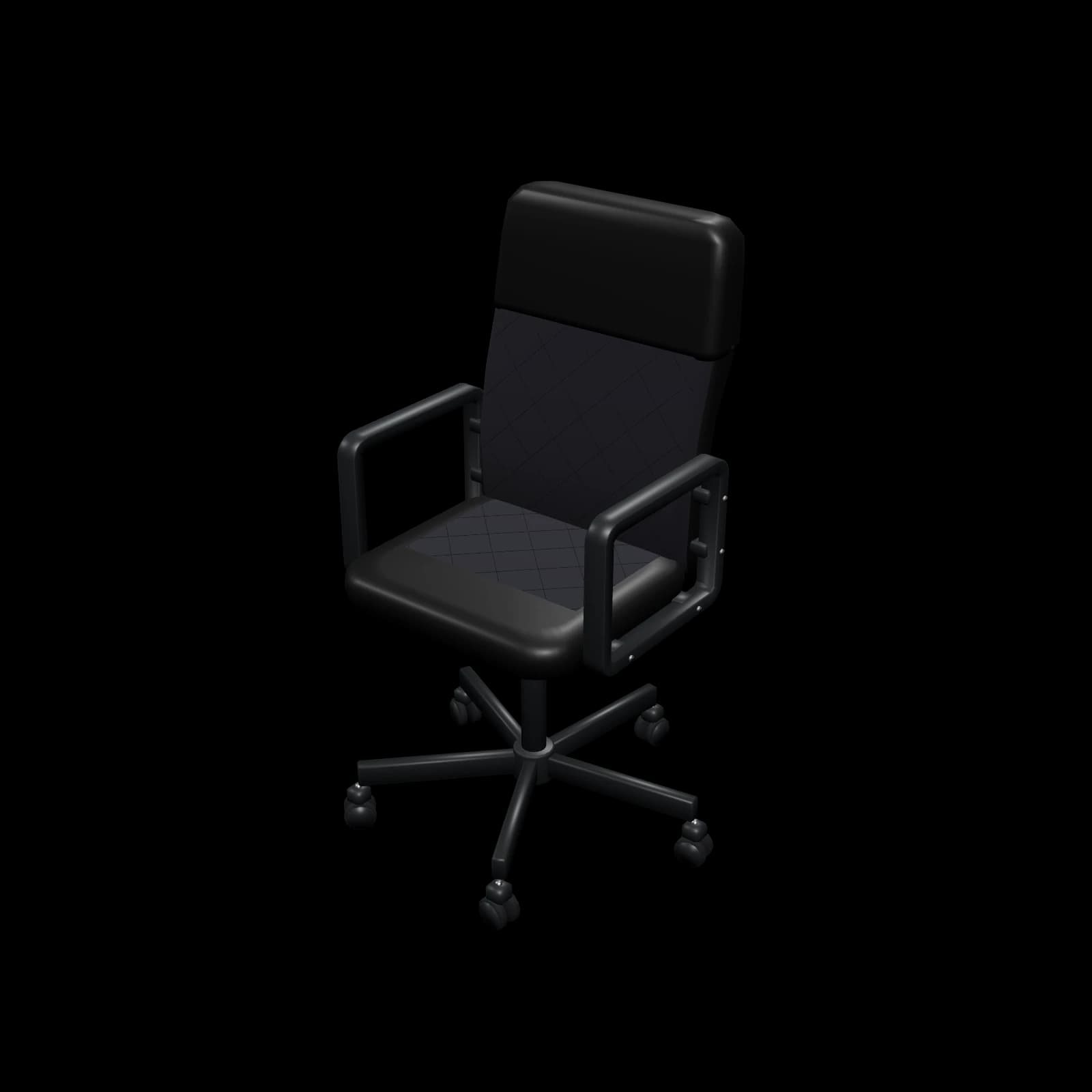 IKEA RENBERGET 렌베리에트 회전의자 3D 렌더