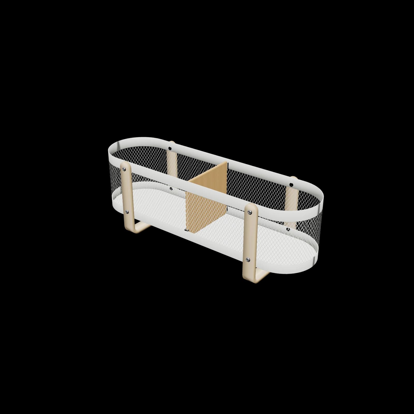 IKEA RISATORP 리사토르프 사무용품 정리대 3D 렌더