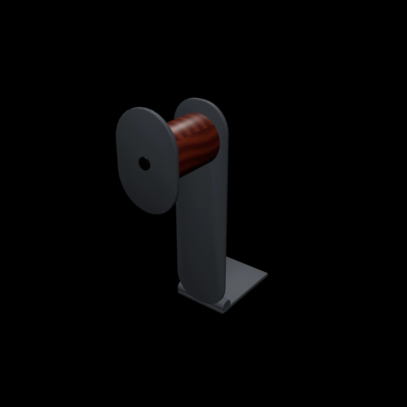 FluidStance Headphone Holder for Raise 3D 렌더