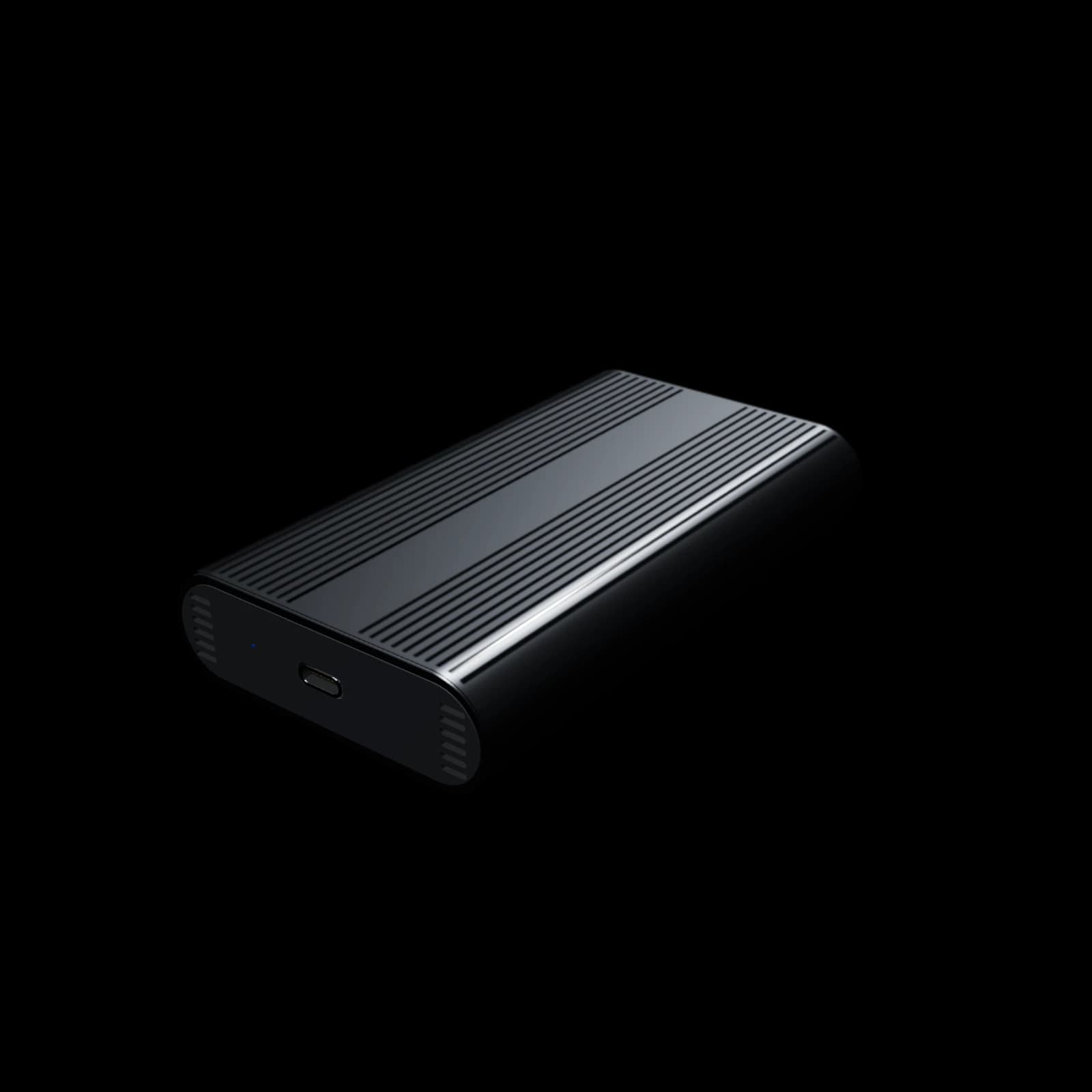 Satechi USB4 NVMe SSD Pro Enclosure 3D 렌더