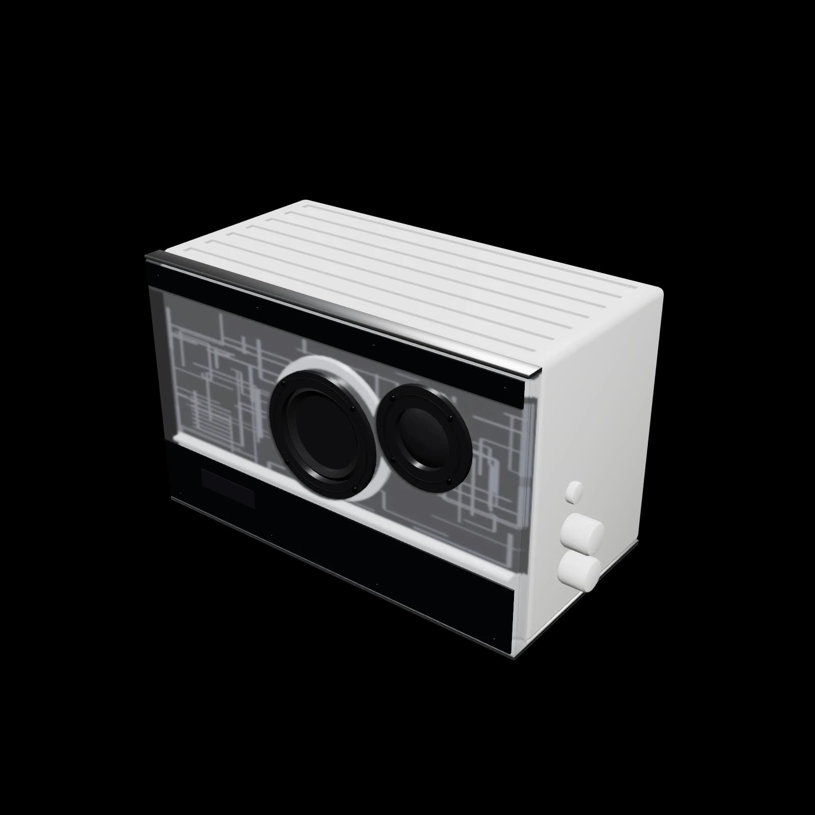Edifier QD35 3D 렌더