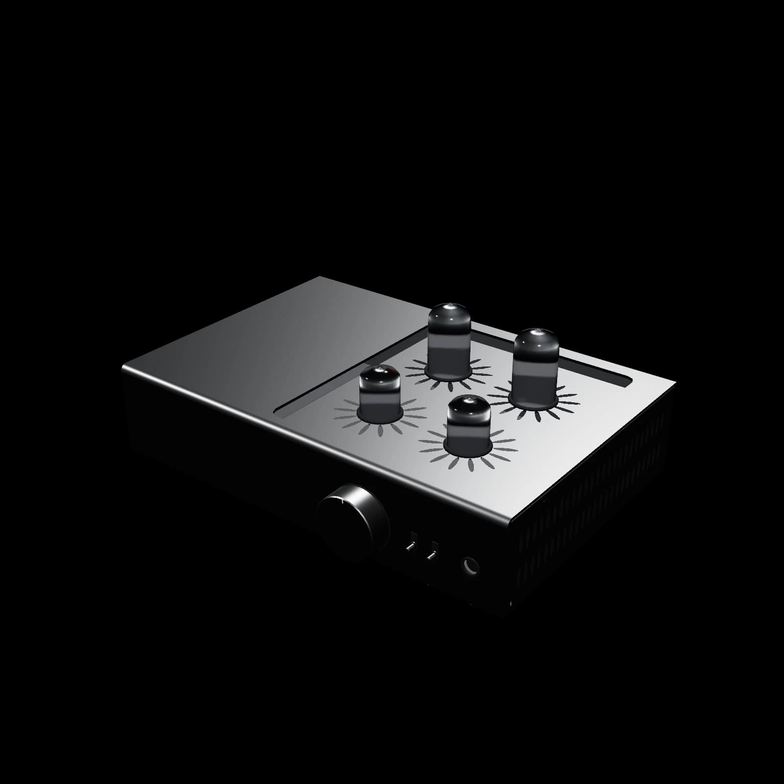 Schiit Audio Valhalla 3 3D 렌더