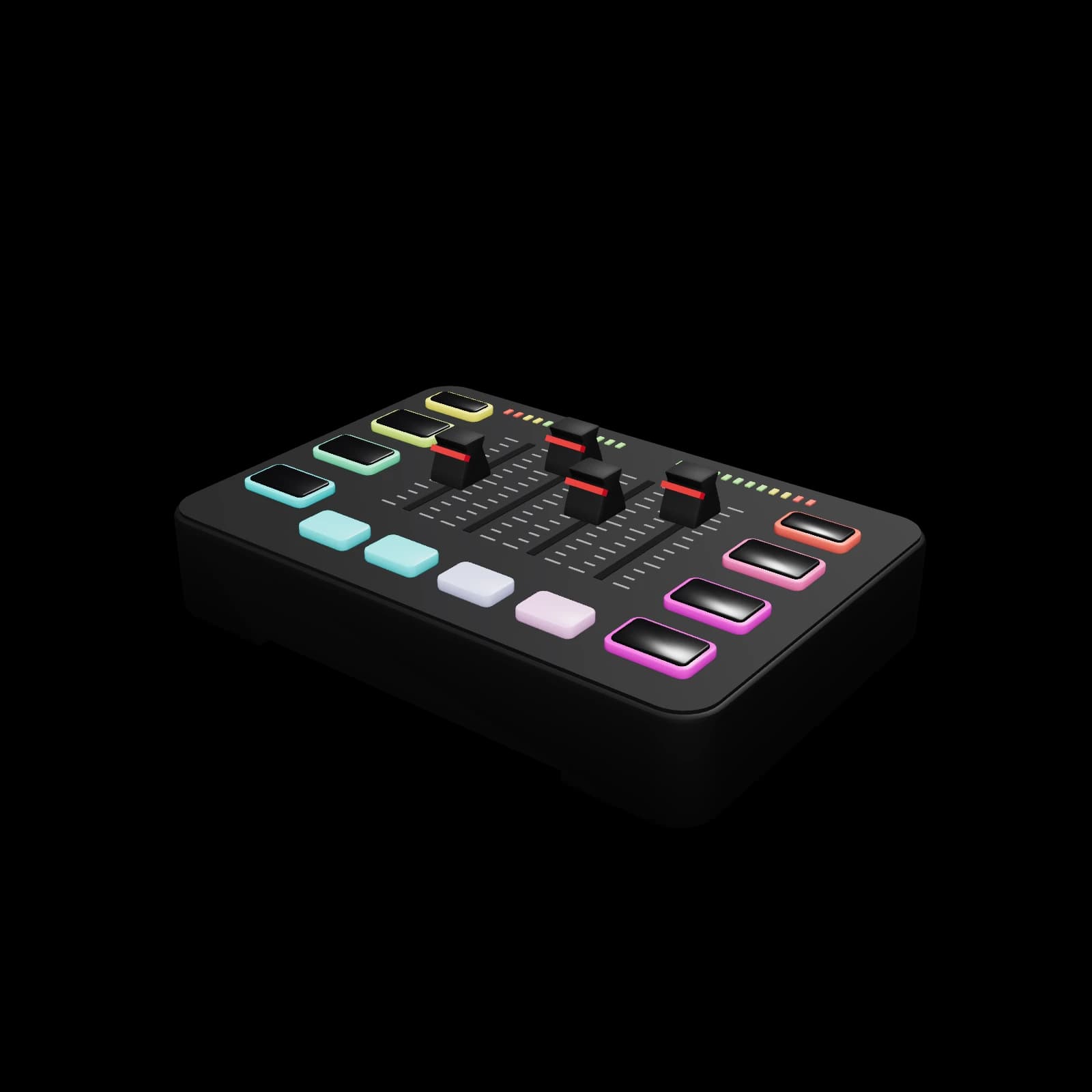 FIFINE AmpliGame SC3 3D 렌더