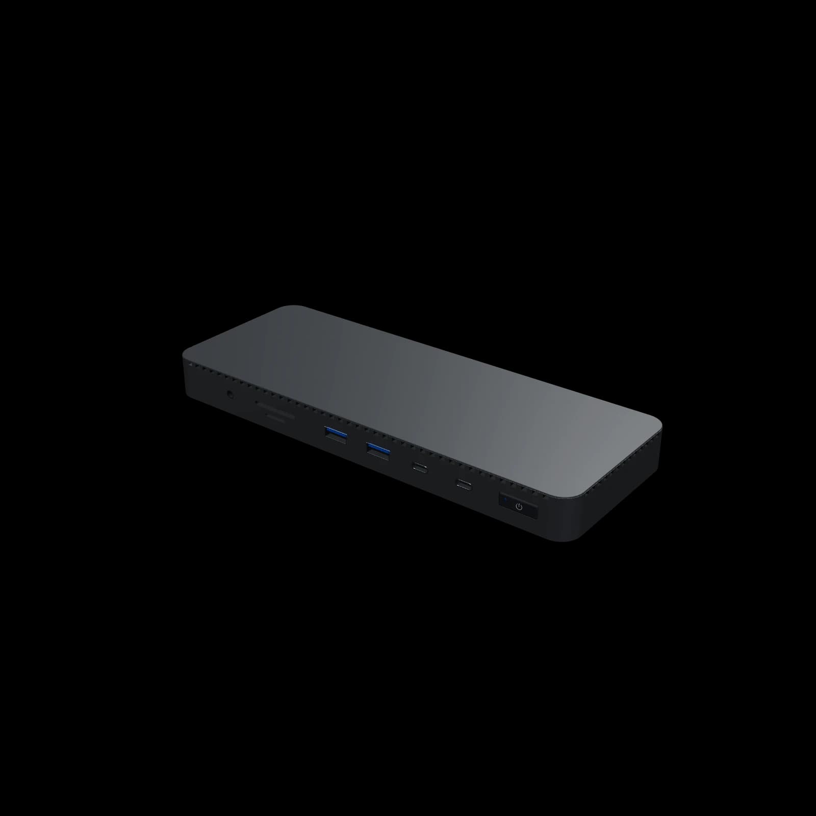 Plugable TBT4-UD5 Thunderbolt 4 Dock 3D 렌더