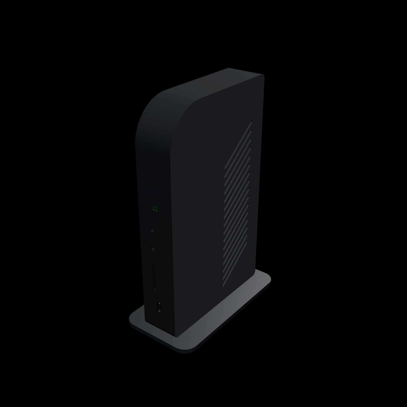 Plugable UD-3900C4 3D 렌더