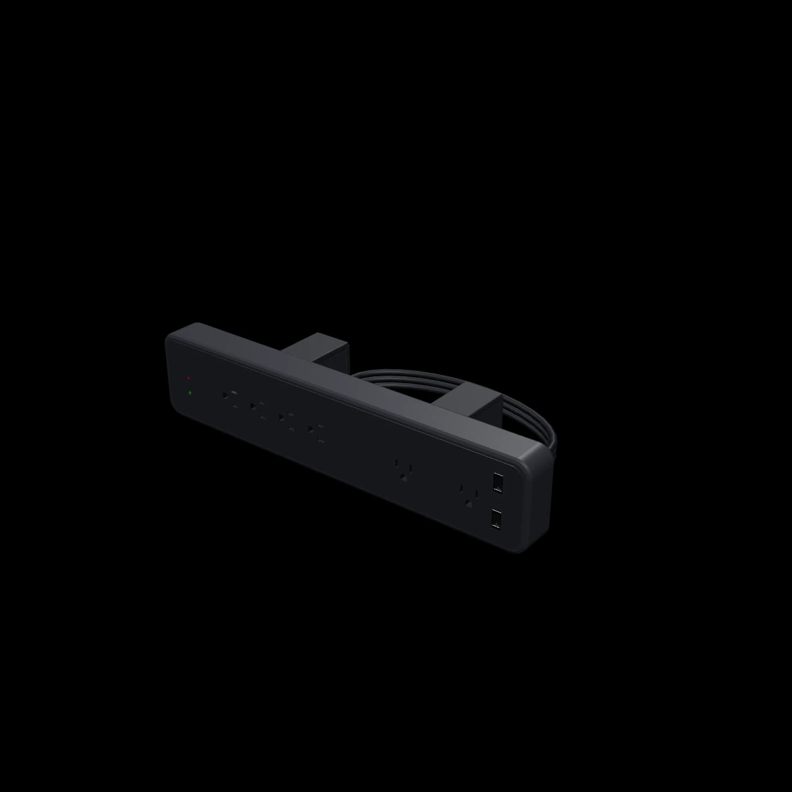 Plugable PS6-USB2DC 3D 렌더