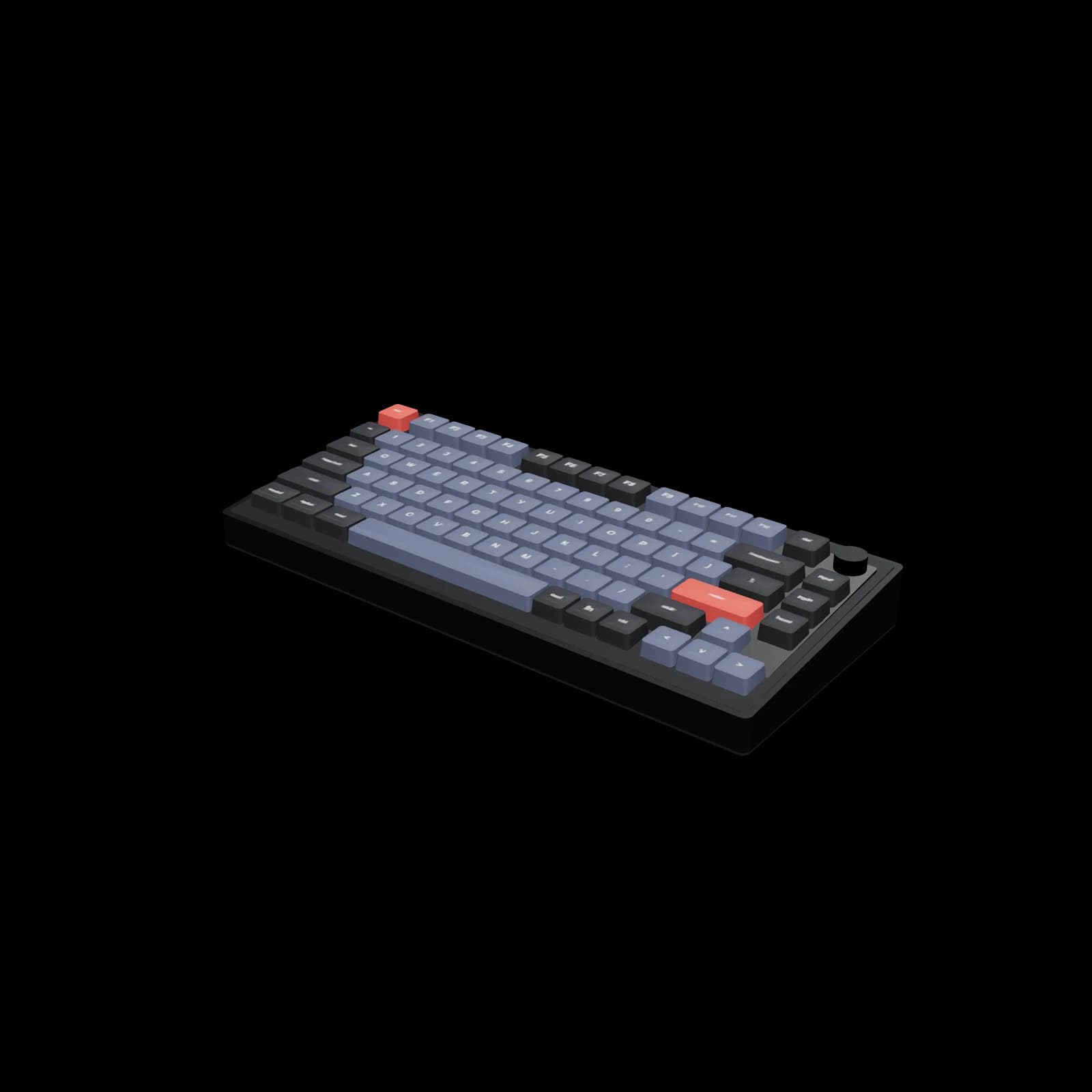 Keychron Q1 (Version 1) 3D 렌더