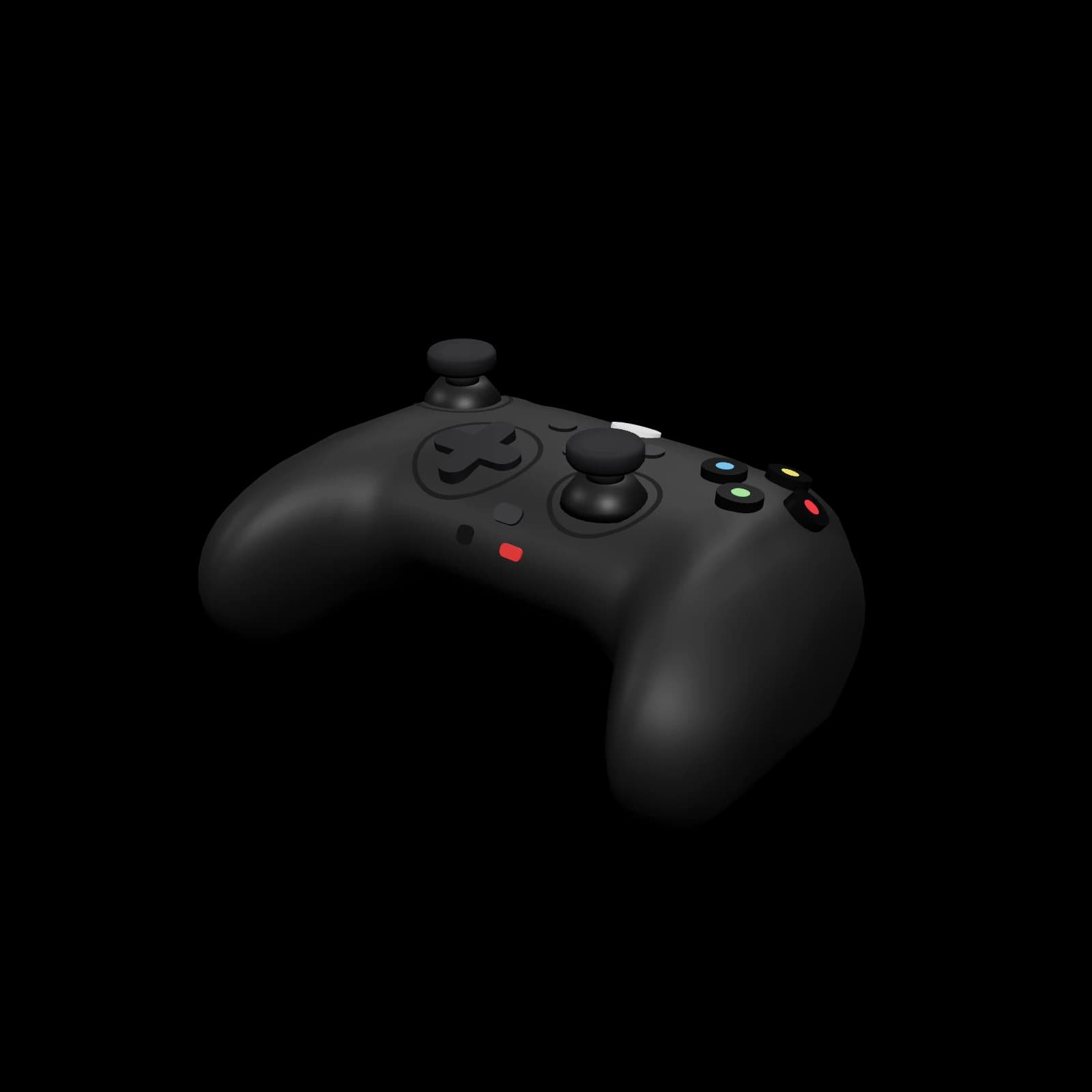 8BitDo Ultimate Wired Controller for Xbox 3D 렌더
