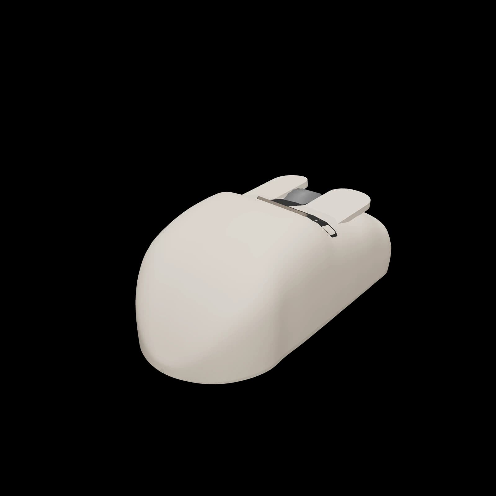 Lofree Touch PBT Wireless Mouse 3D 렌더