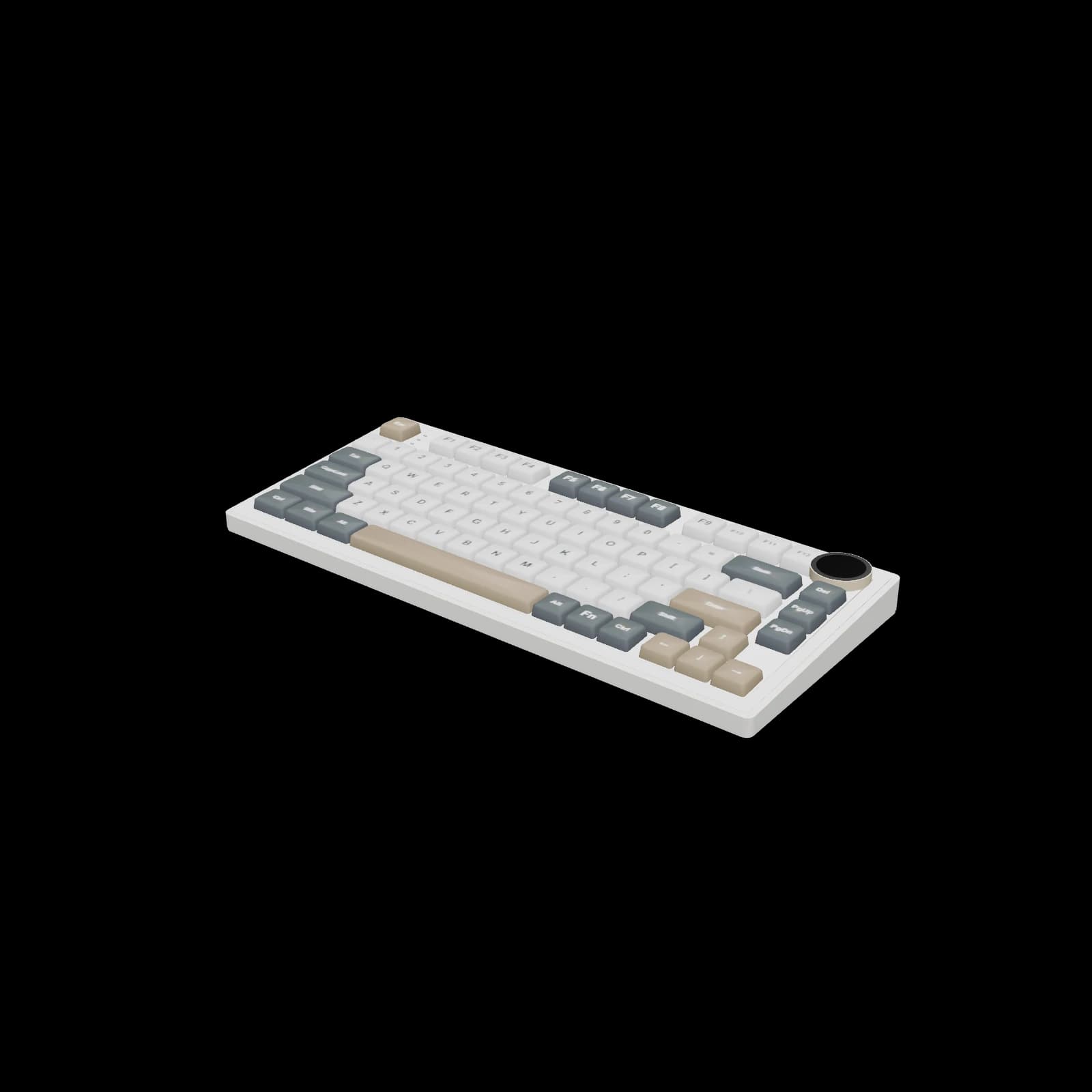Royal Kludge N80 3D 렌더